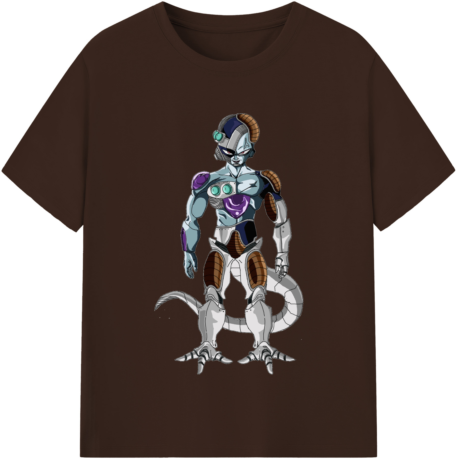 （画像用） ドラゴンボール クウラ DRAGON BALL Cooler Coora 綿100％半袖Tシャツ（フロントプリント）
