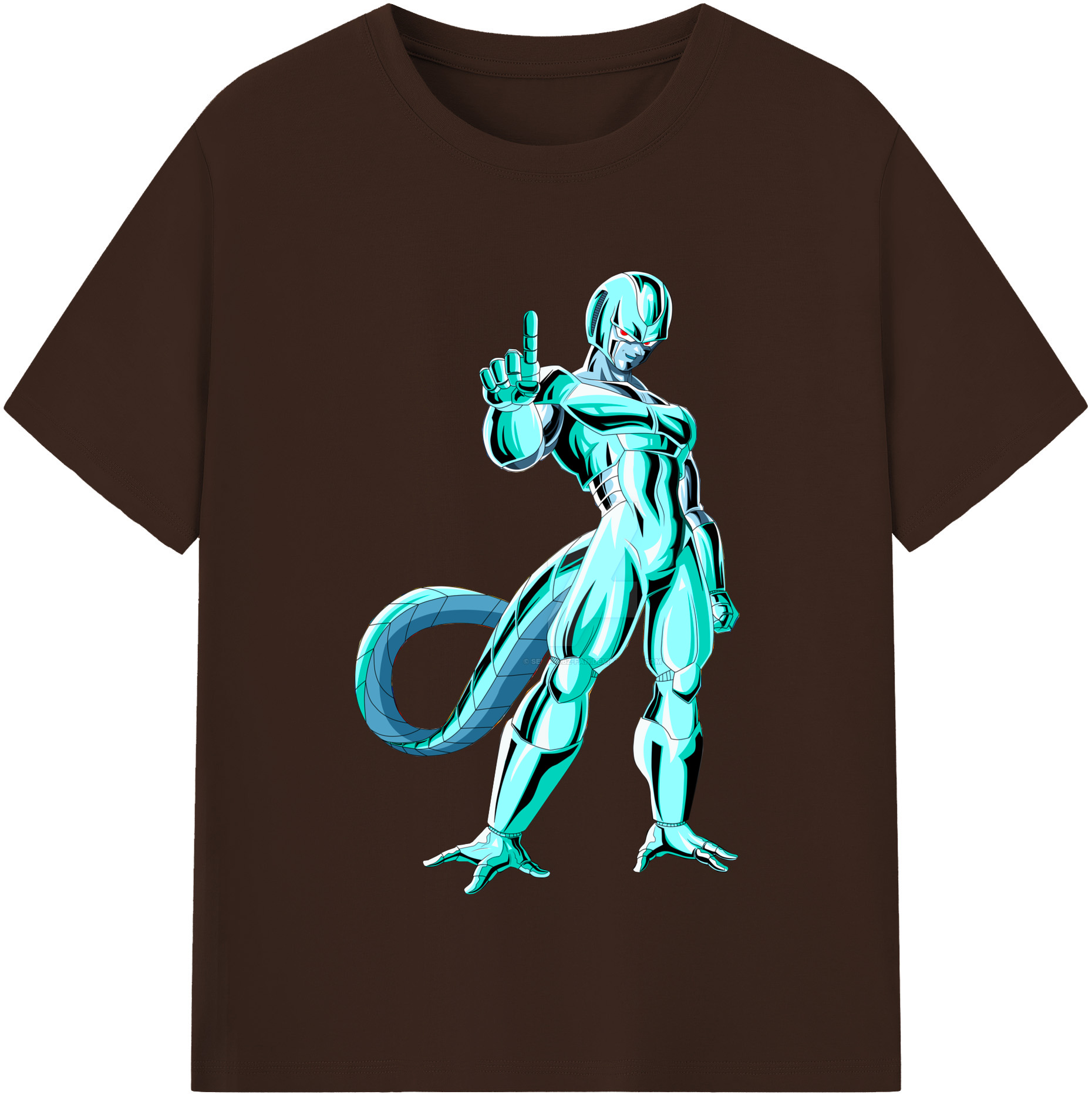 （画像用） ドラゴンボール クウラ DRAGON BALL Cooler Coora 綿100％半袖Tシャツ（フロントプリント）