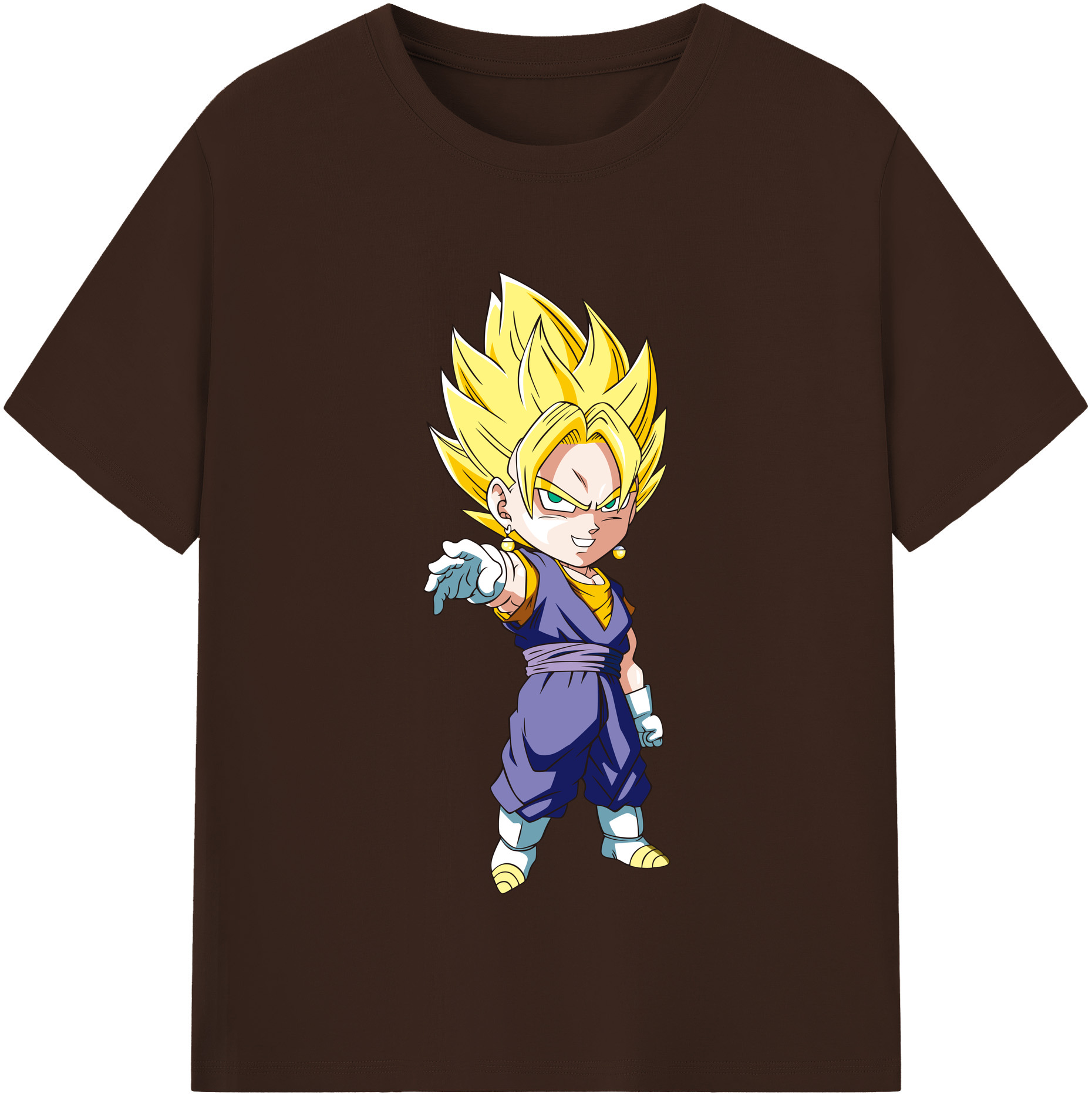 （画像用） ドラゴンボール ベジット DRAGON BALL Vegetto 綿100％半袖Tシャツ（フロントプリント）