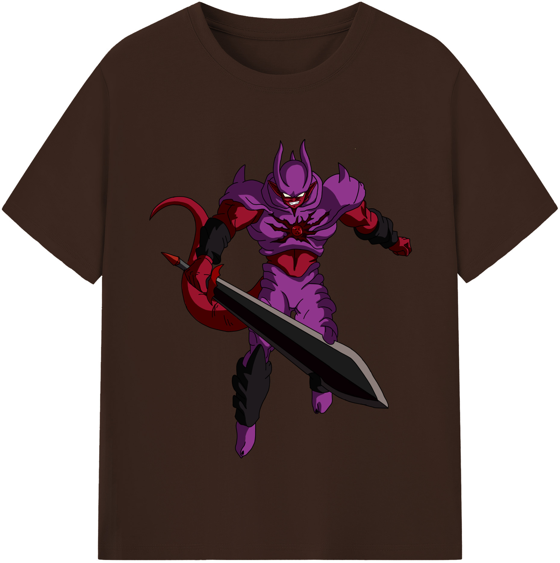 （画像用） ドラゴンボール ジャネンバ DRAGON BALL Janemba 綿100％半袖Tシャツ（フロントプリント）