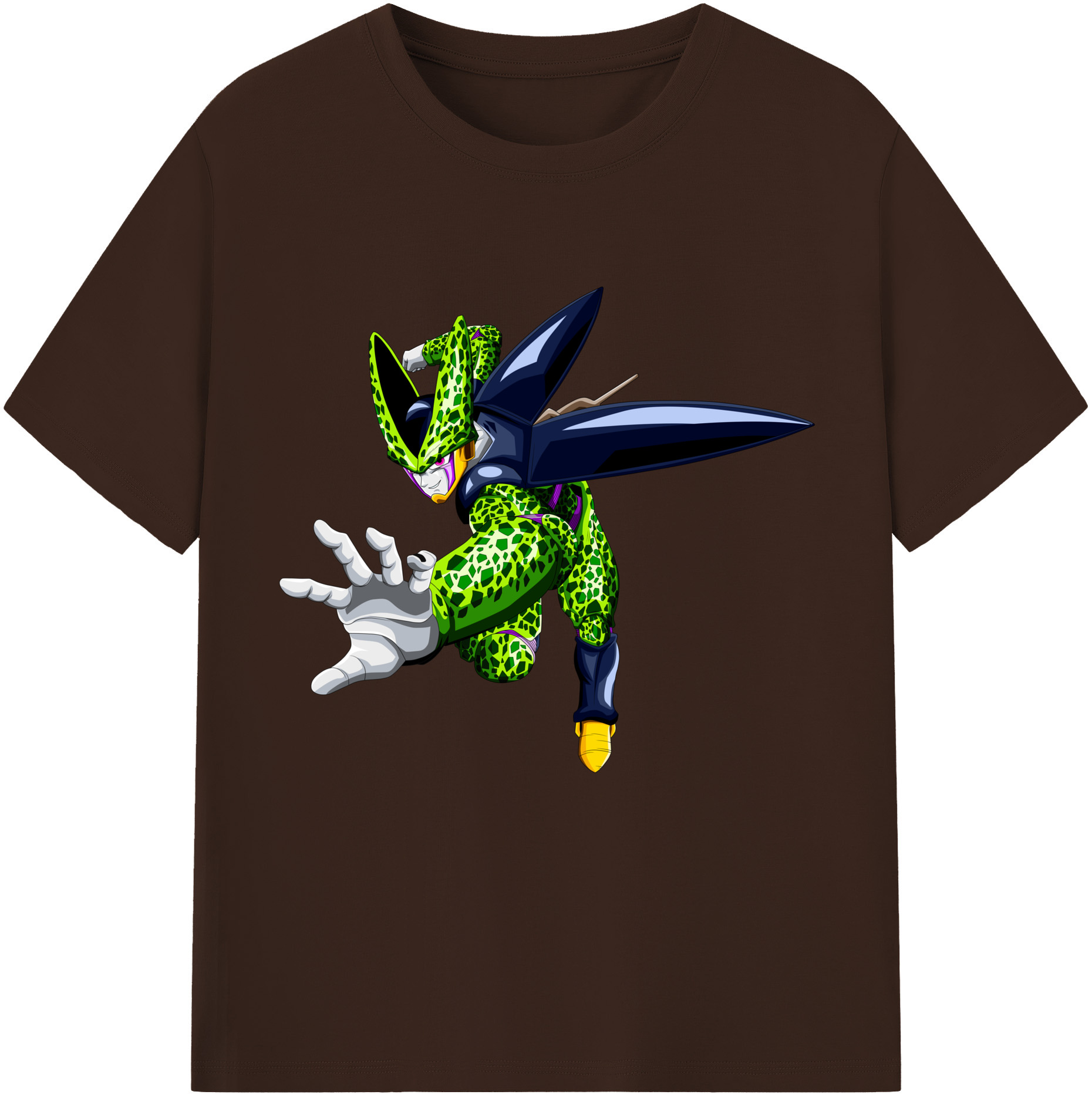 （画像用） ドラゴンボール セル DRAGON BALL Cell 綿100％半袖Tシャツ（フロントプリント）
