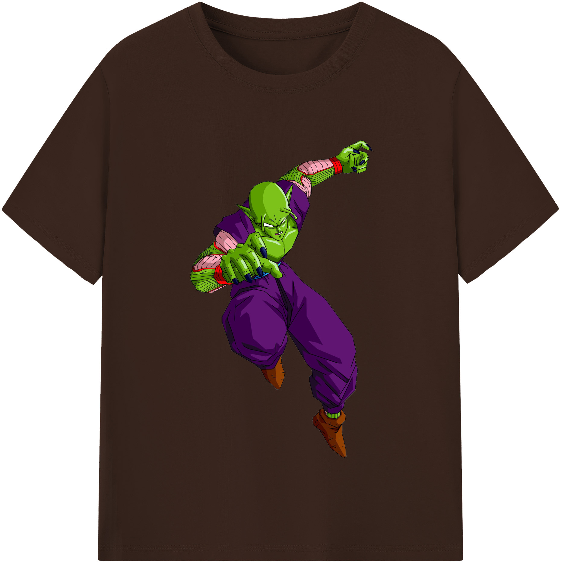 （画像用） ドラゴンボール ピッコロ DRAGON BALL Piccolo 綿100％半袖Tシャツ（フロントプリント）
