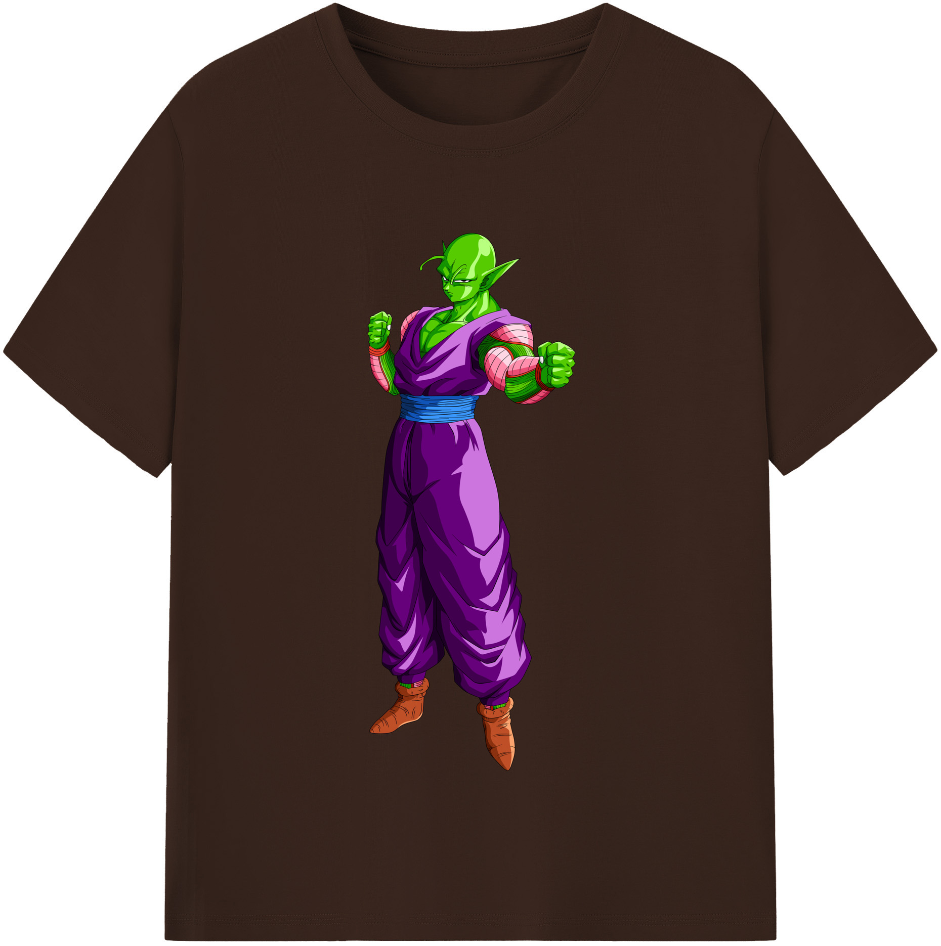 （画像用） ドラゴンボール ピッコロ DRAGON BALL Piccolo 綿100％半袖Tシャツ（フロントプリント）