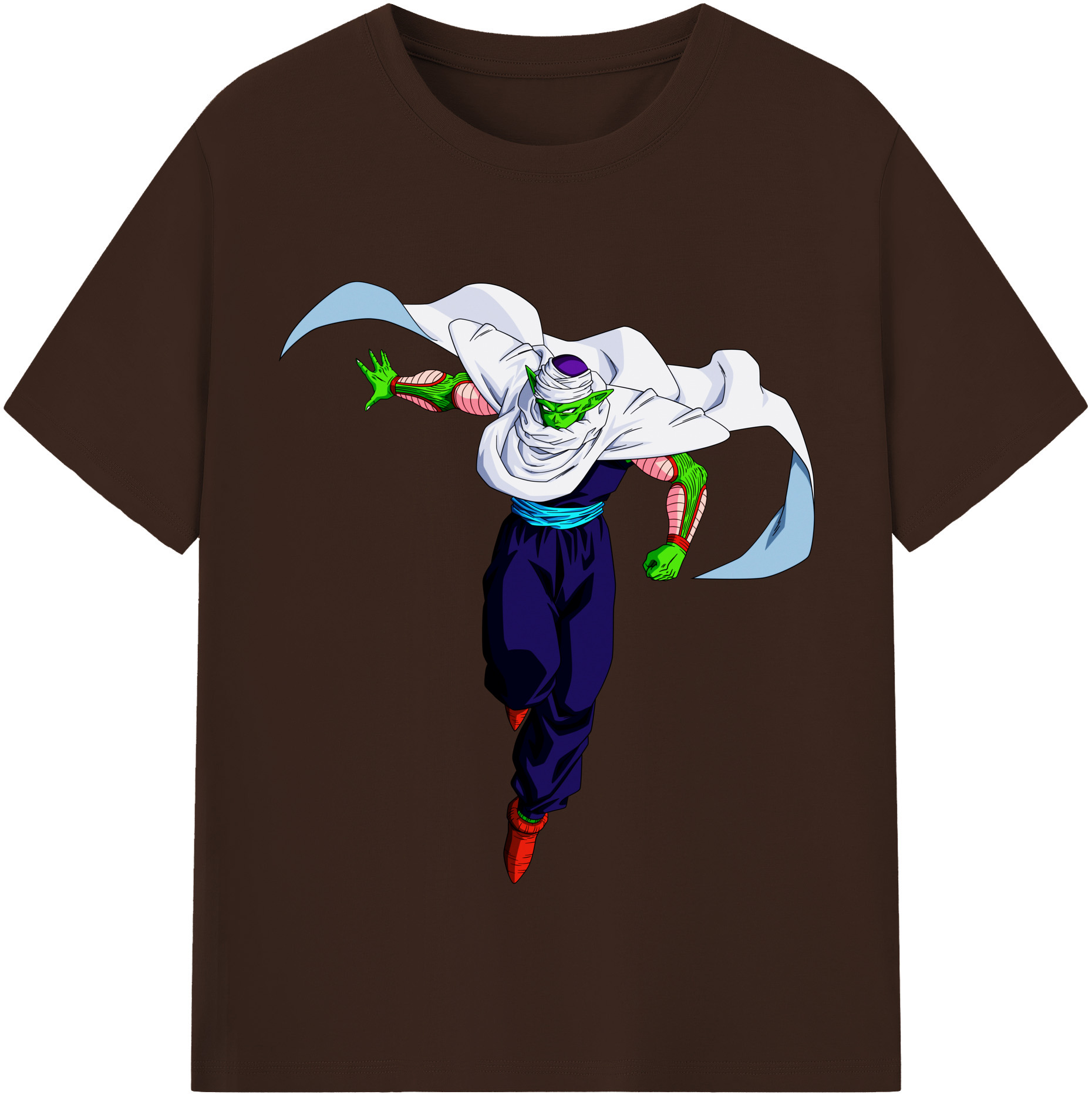 （画像用） ドラゴンボール ピッコロ DRAGON BALL Piccolo 綿100％半袖Tシャツ（フロントプリント）