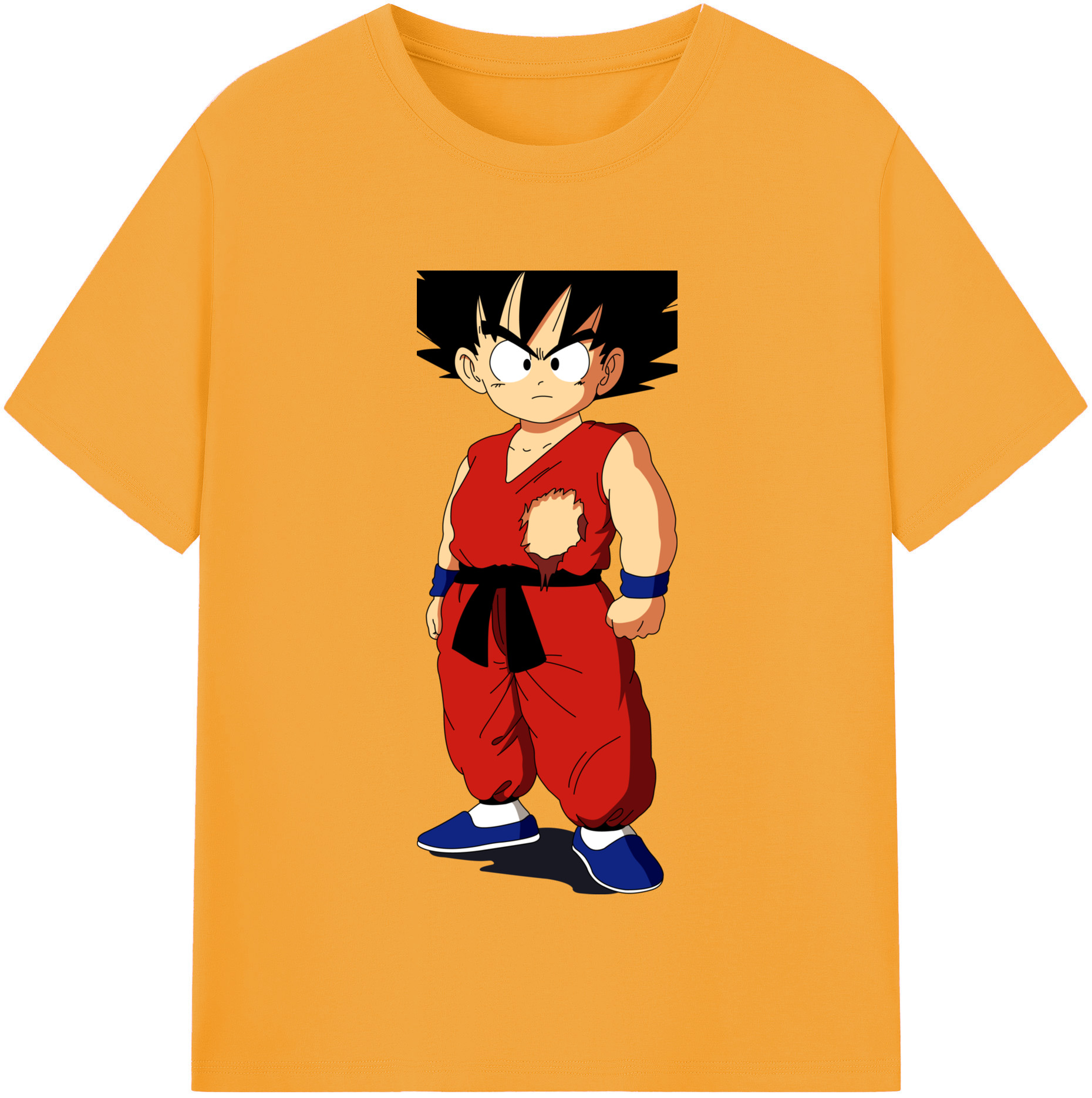 （画像用） ドラゴンボール 孫悟空（そん ごくう）Son Goku カカロット DRAGON BALL Kakarotto 綿100％半袖Tシャツ（フロントプリント）