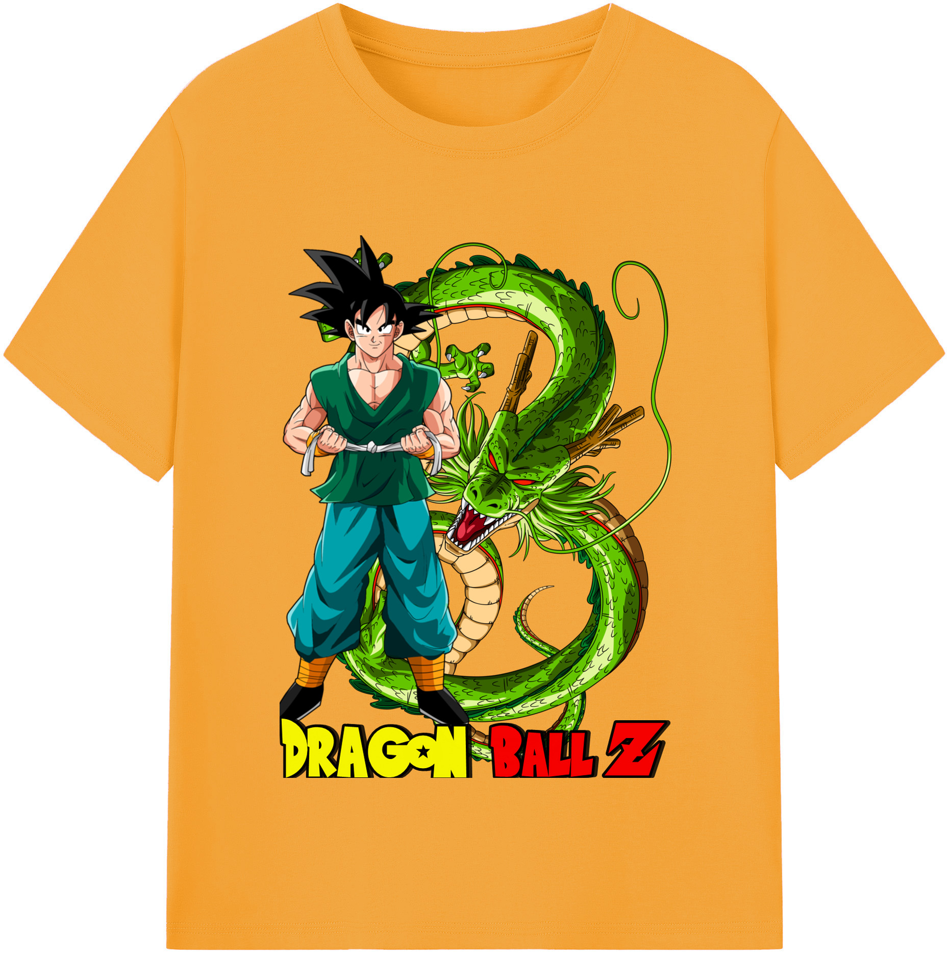 （画像用） ドラゴンボール 孫悟空（そん ごくう）Son Goku カカロット DRAGON BALL Kakarotto 綿100％半袖Tシャツ（フロントプリント）