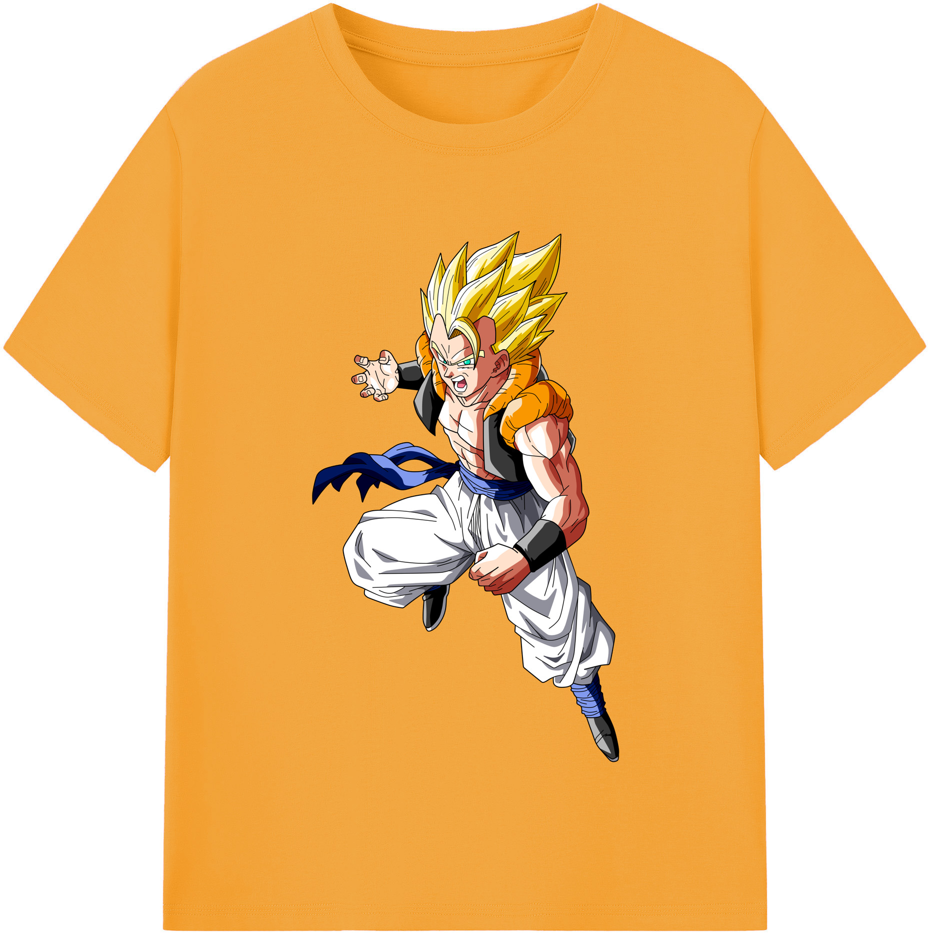 （画像用） ドラゴンボール ベジータ四世（Bejīta Yonsei）DRAGON BALL Vegeta IV 綿100％半袖Tシャツ（フロントプリント）