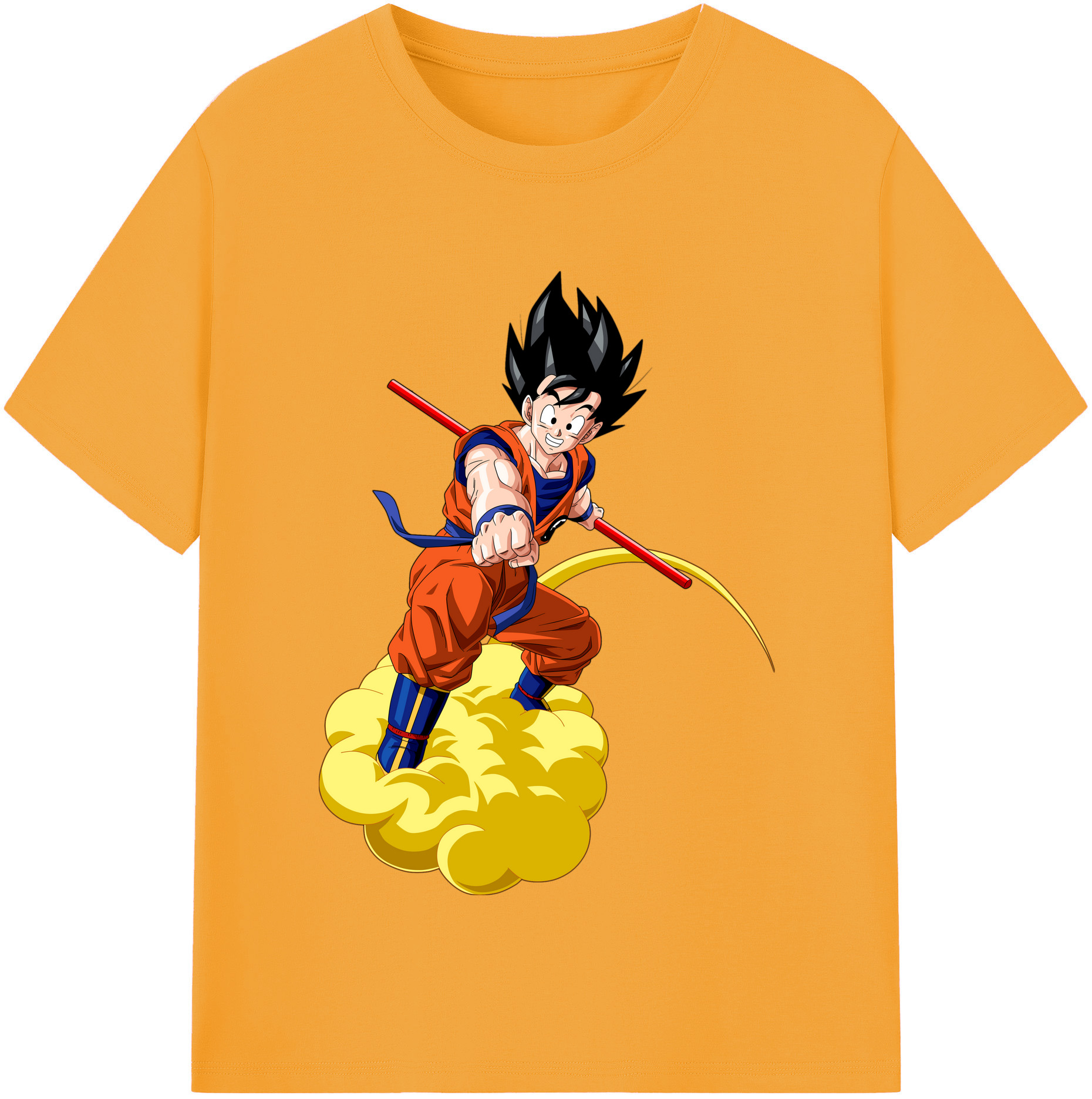 （画像用） ドラゴンボール 孫 悟飯（そんごはん）DRAGON BALL Son Gohan 綿100％半袖Tシャツ（フロントプリント）