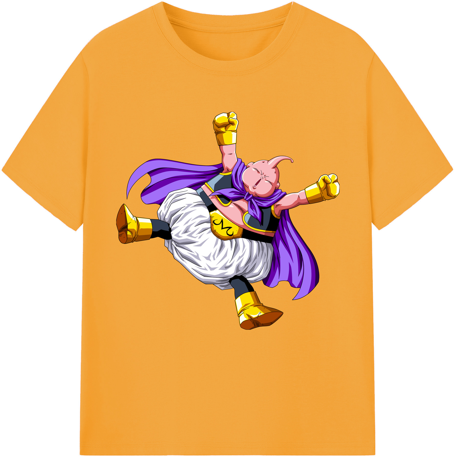 （画像用） ドラゴンボール 魔人ブウ DRAGON BALL Majin Buu 綿100％半袖Tシャツ（フロントプリント）