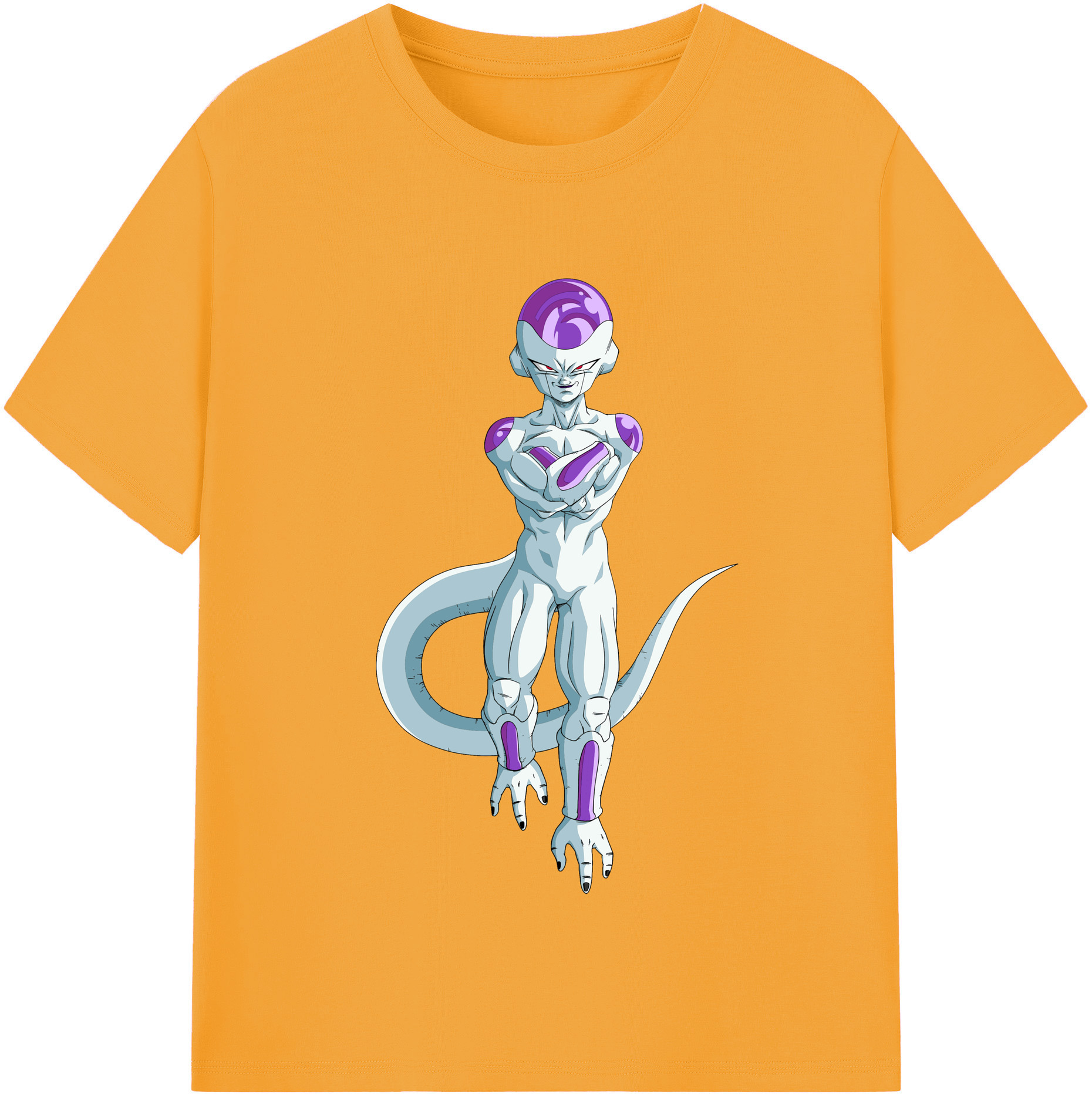 （画像用） ドラゴンボール フリーザ DRAGON BALL Frieza 綿100％半袖Tシャツ（フロントプリント）