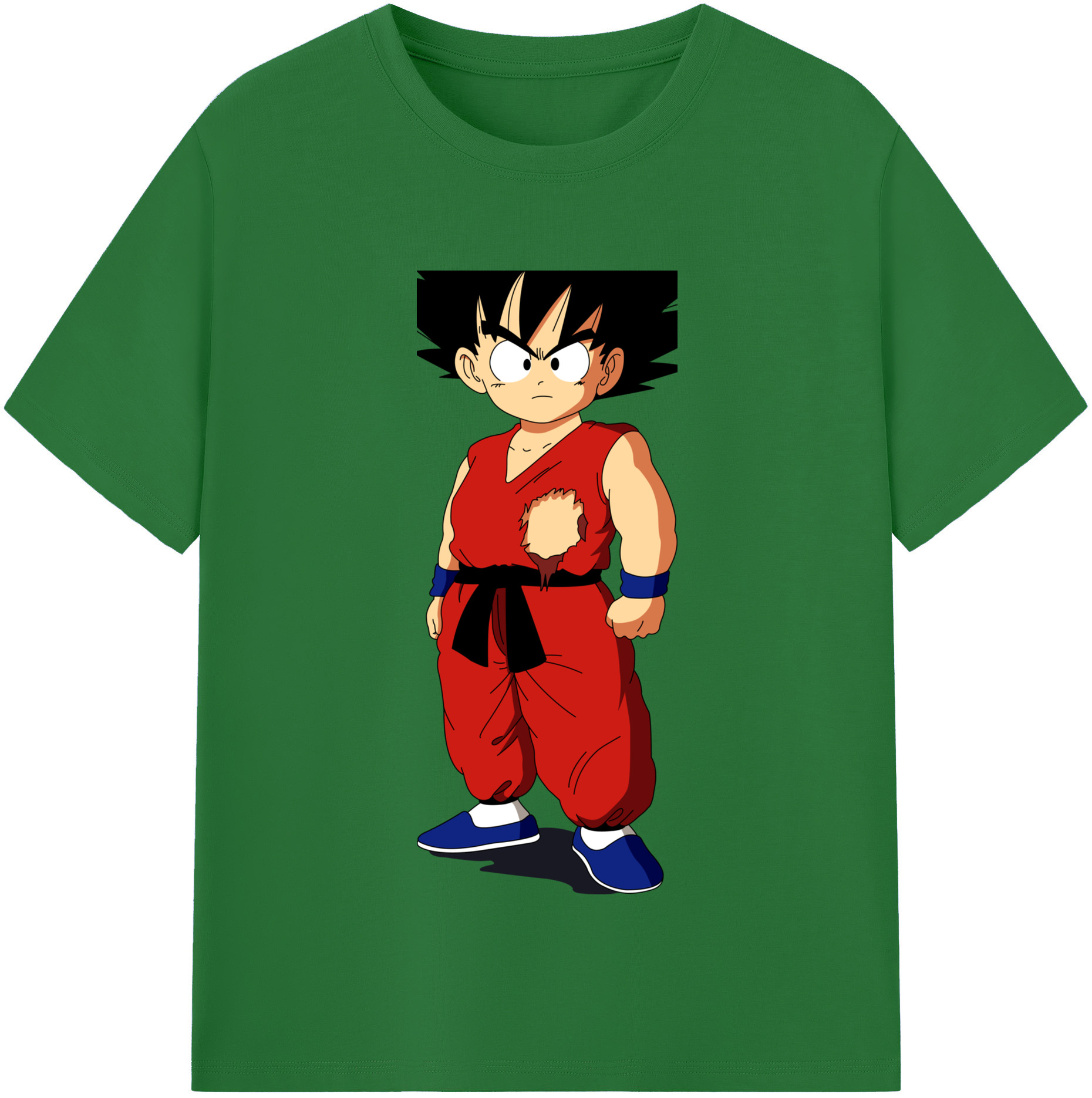 （画像用） ドラゴンボール 孫悟空（そん ごくう）Son Goku カカロット DRAGON BALL Kakarotto 綿100％半袖Tシャツ（フロントプリント）