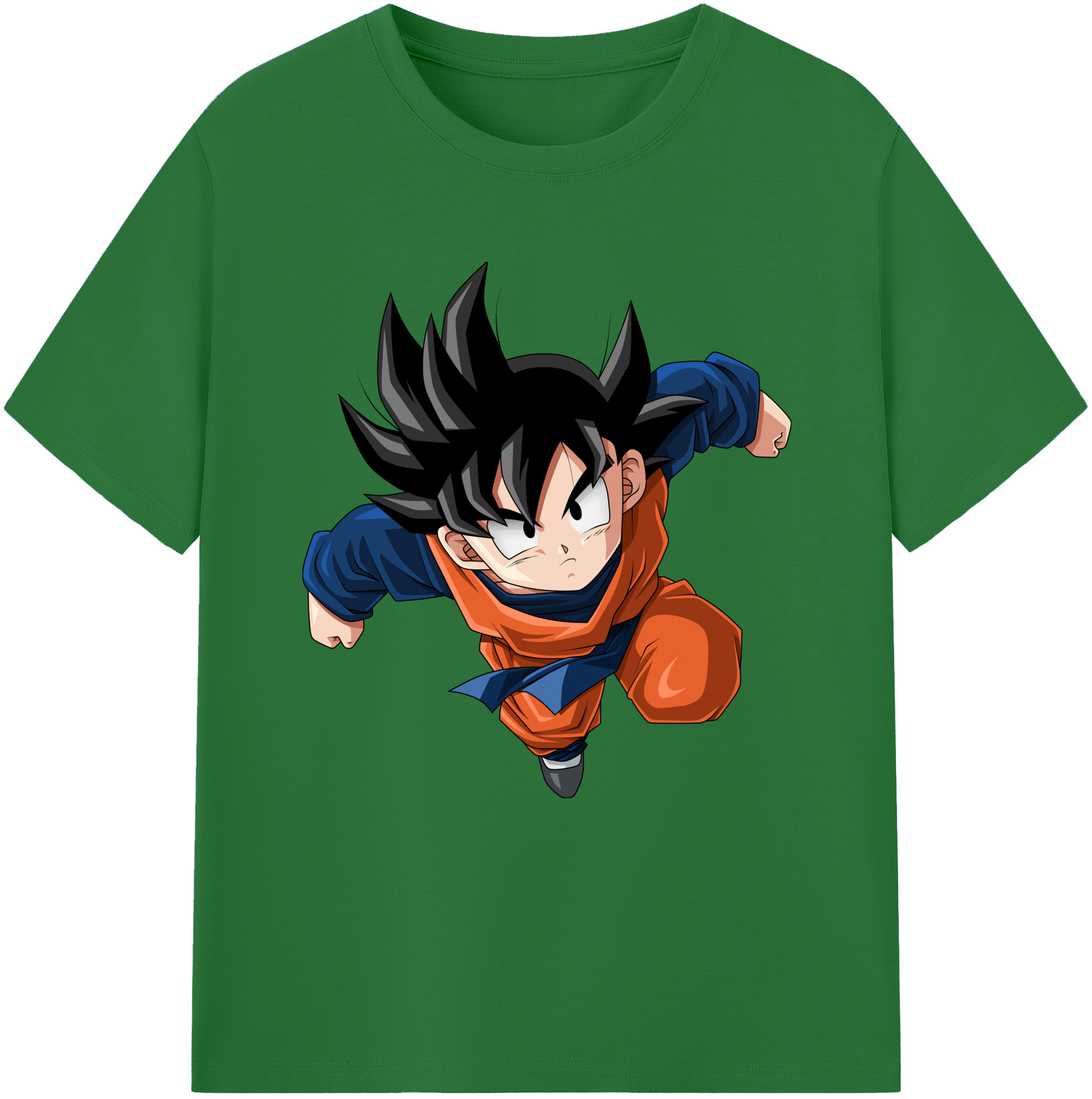 （画像用） ドラゴンボール 孫悟空（そん ごくう）Son Goku カカロット DRAGON BALL Kakarotto 綿100％半袖Tシャツ（フロントプリント）