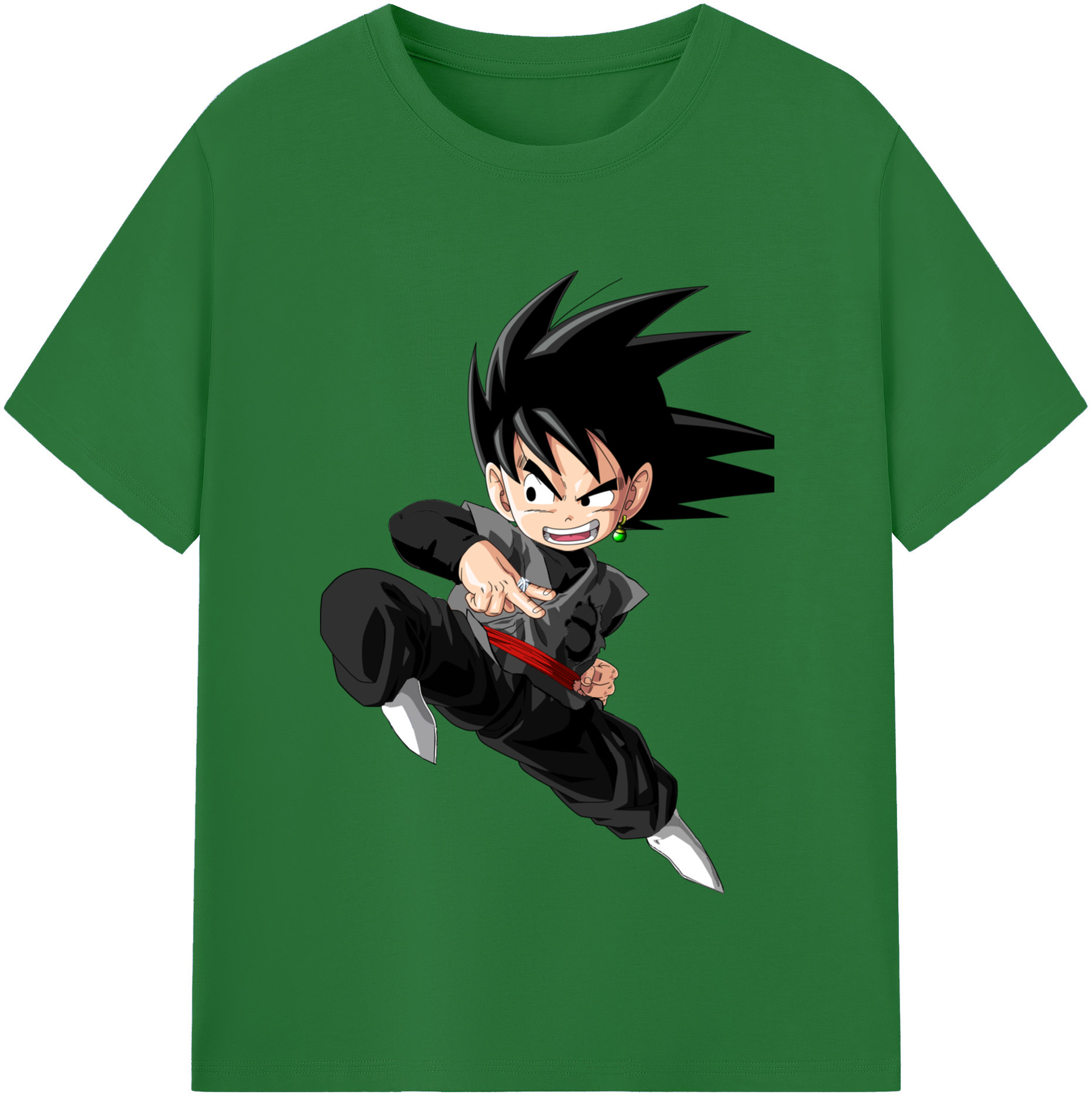 （画像用） ドラゴンボール 孫悟空（そん ごくう）Son Goku カカロット DRAGON BALL Kakarotto 綿100％半袖Tシャツ（フロントプリント）