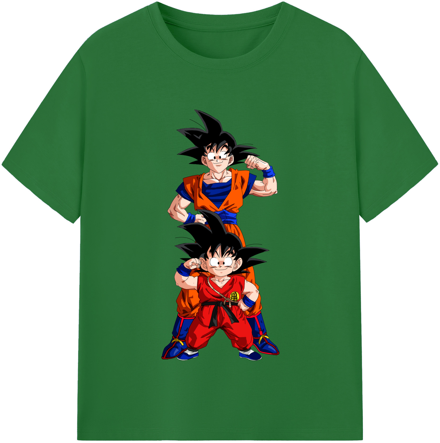 （画像用） ドラゴンボール 孫悟空（そん ごくう）Son Goku カカロット DRAGON BALL Kakarotto 綿100％半袖Tシャツ（フロントプリント）