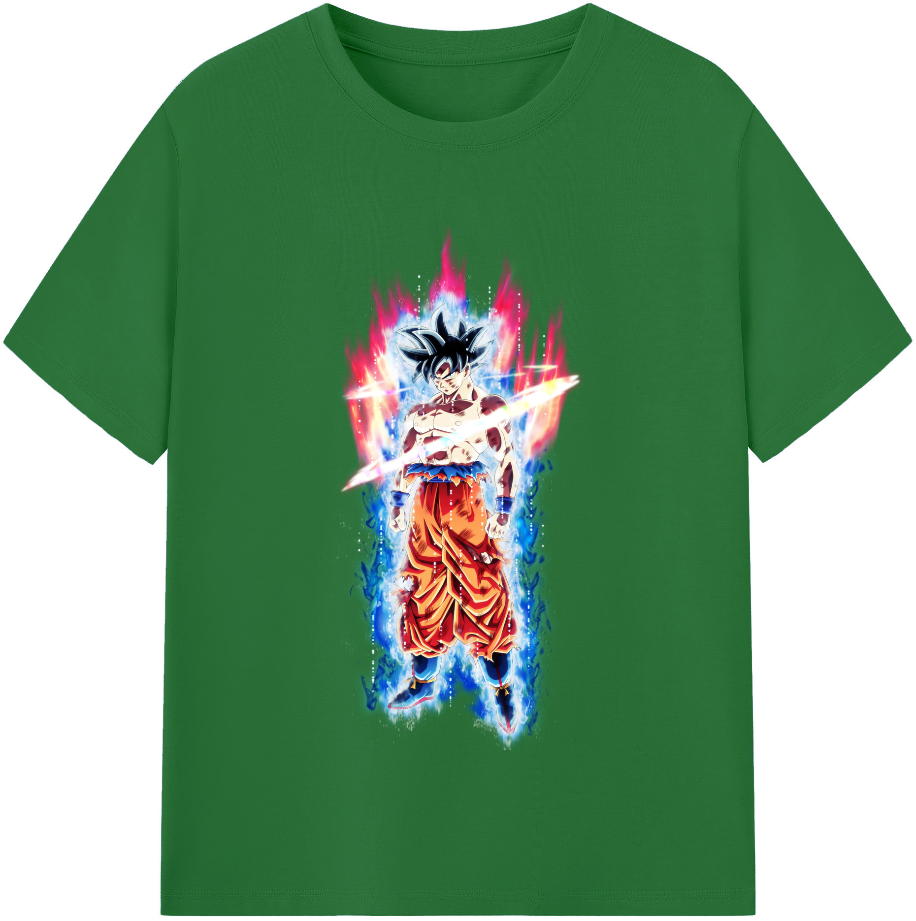 （画像用） ドラゴンボール 孫悟空（そん ごくう）Son Goku カカロット DRAGON BALL Kakarotto 綿100％半袖Tシャツ（フロントプリント）