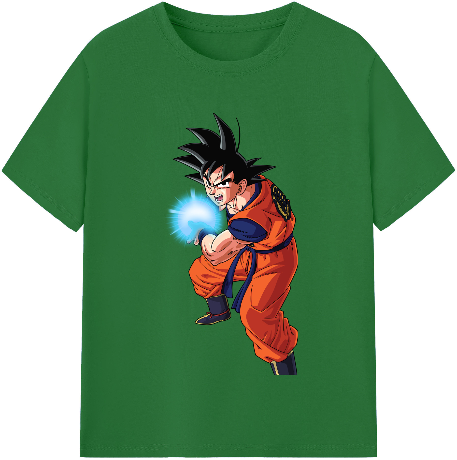 （画像用） ドラゴンボール 孫悟空（そん ごくう）Son Goku カカロット DRAGON BALL Kakarotto 綿100％半袖Tシャツ（フロントプリント）