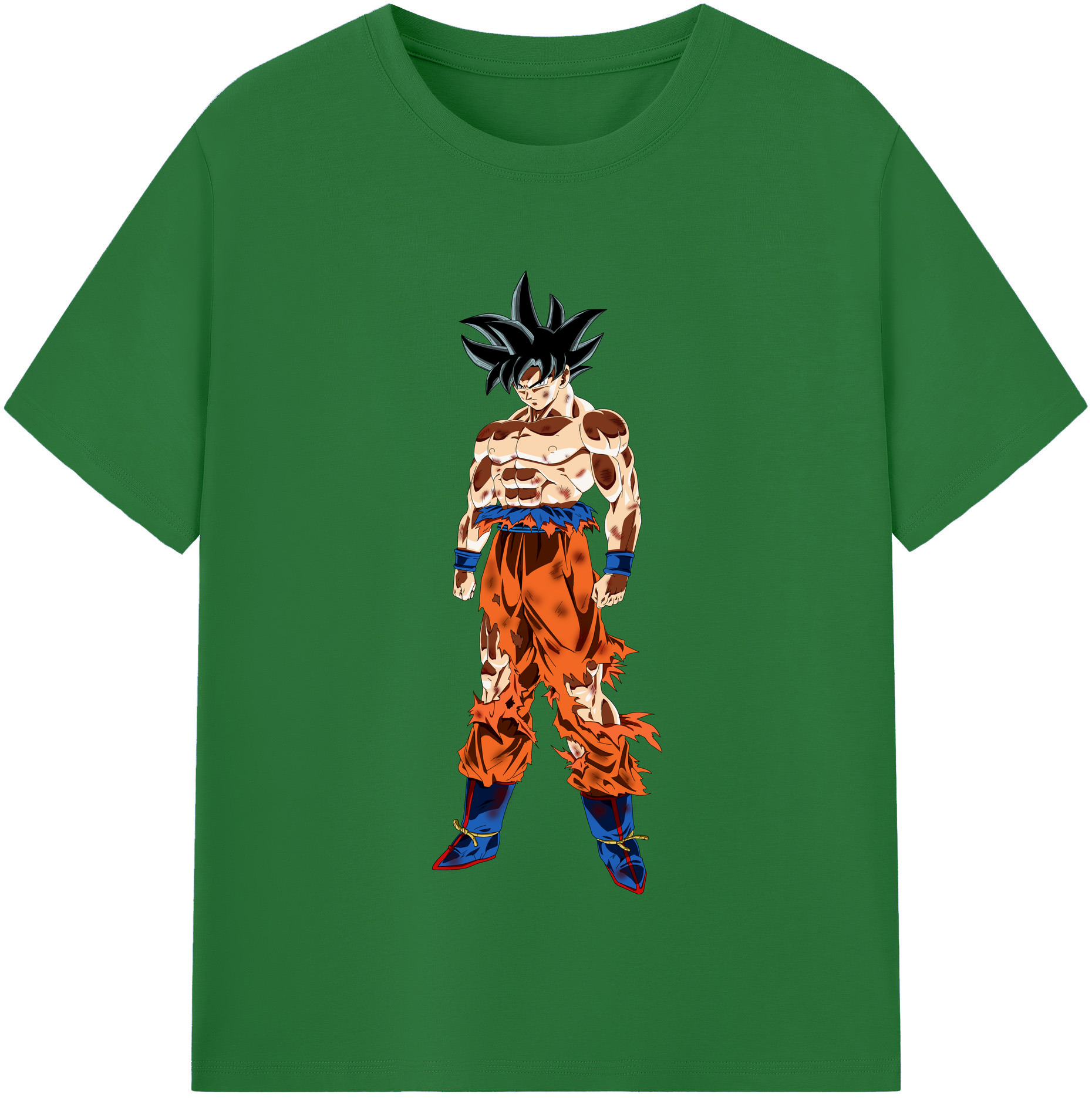 （画像用） ドラゴンボール 孫悟空（そん ごくう）Son Goku カカロット DRAGON BALL Kakarotto 綿100％半袖Tシャツ（フロントプリント）