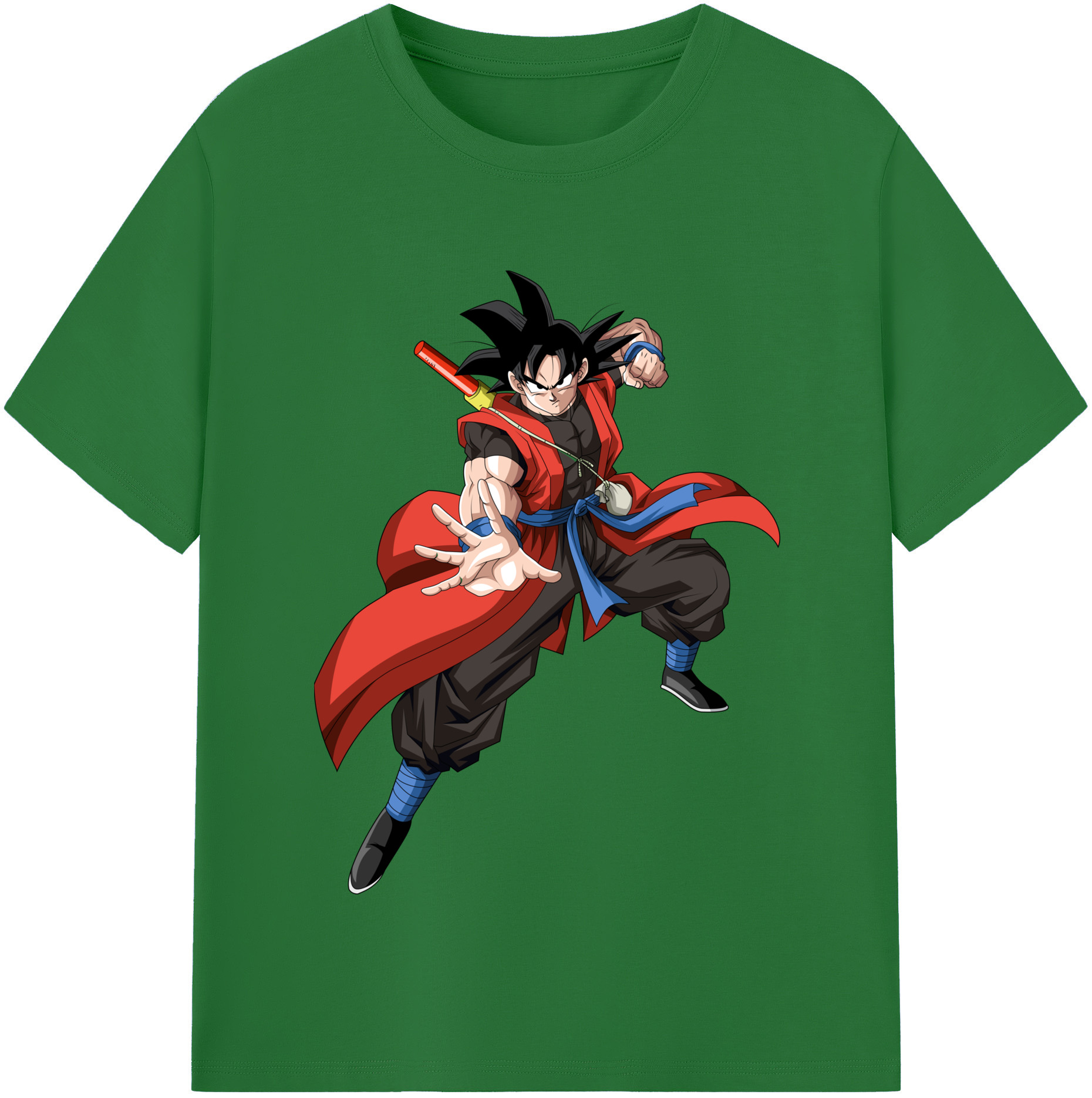 （画像用） ドラゴンボール 孫悟空（そん ごくう）Son Goku カカロット DRAGON BALL Kakarotto 綿100％半袖Tシャツ（フロントプリント）