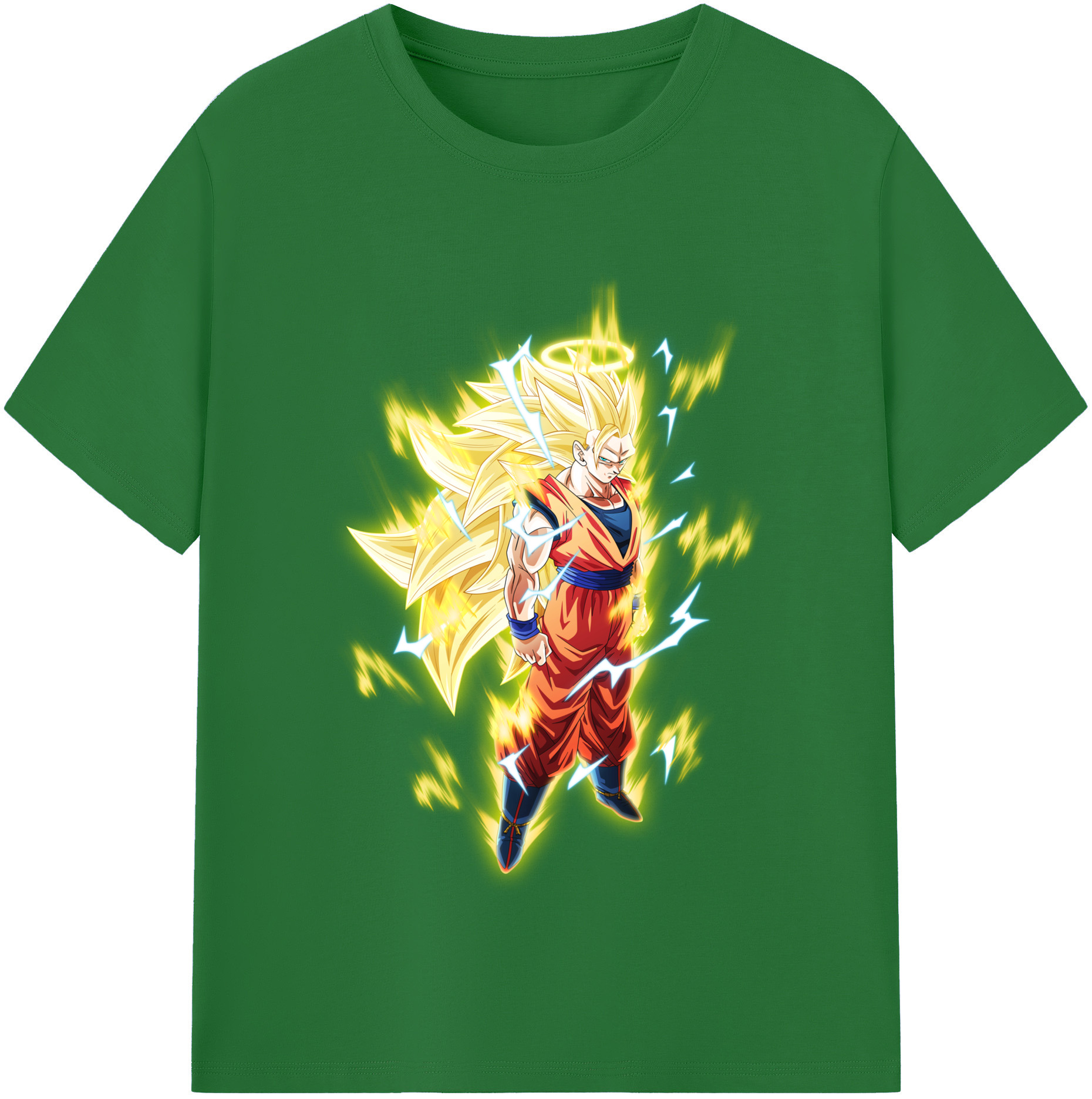 （画像用） ドラゴンボール 孫悟空（そん ごくう）Son Goku カカロット DRAGON BALL Kakarotto 綿100％半袖Tシャツ（フロントプリント）