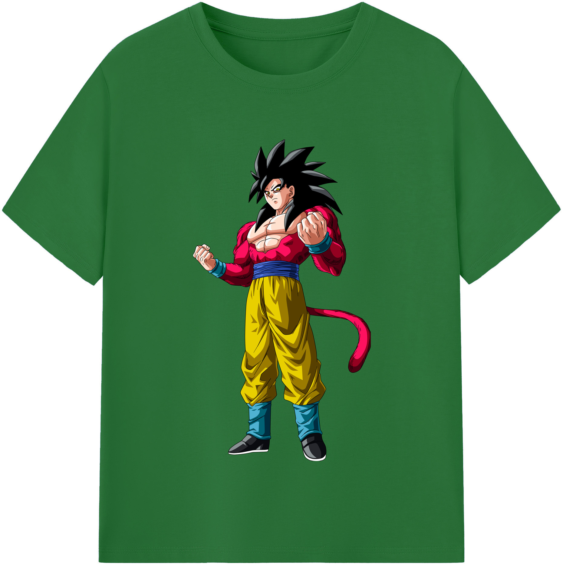 （画像用） ドラゴンボール 孫悟空（そん ごくう）Son Goku カカロット DRAGON BALL Kakarotto 綿100％半袖Tシャツ（フロントプリント）