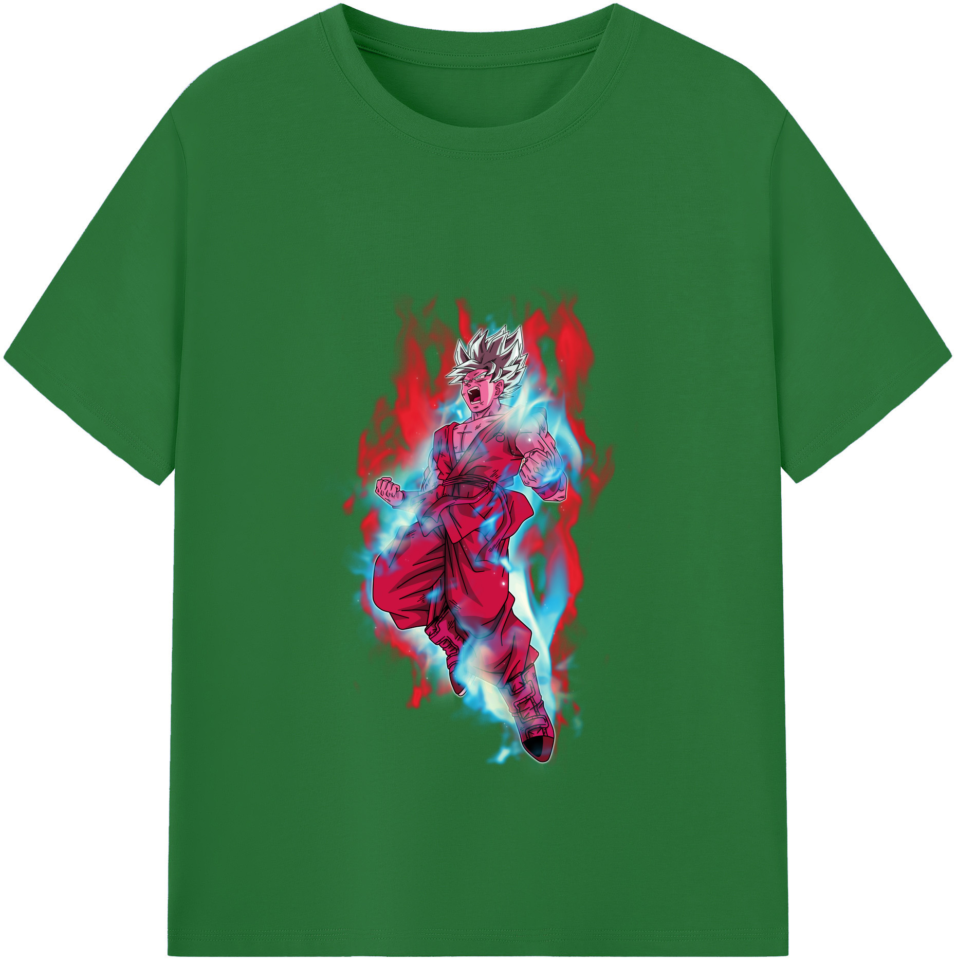 （画像用） ドラゴンボール 孫悟空（そん ごくう）Son Goku カカロット DRAGON BALL Kakarotto 綿100％半袖Tシャツ（フロントプリント）
