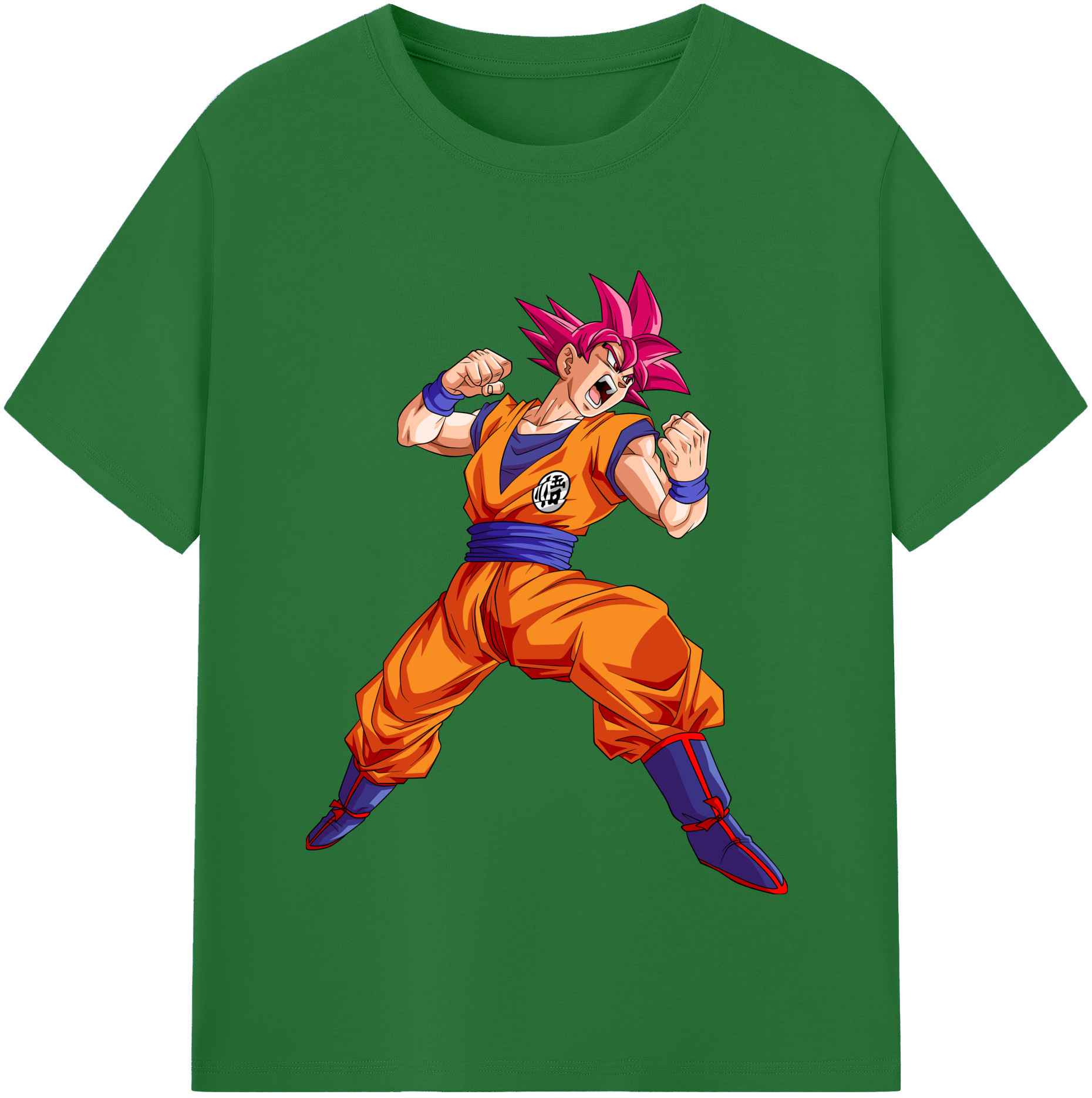 （画像用） ドラゴンボール 孫悟空（そん ごくう）Son Goku カカロット DRAGON BALL Kakarotto 綿100％半袖Tシャツ（フロントプリント）