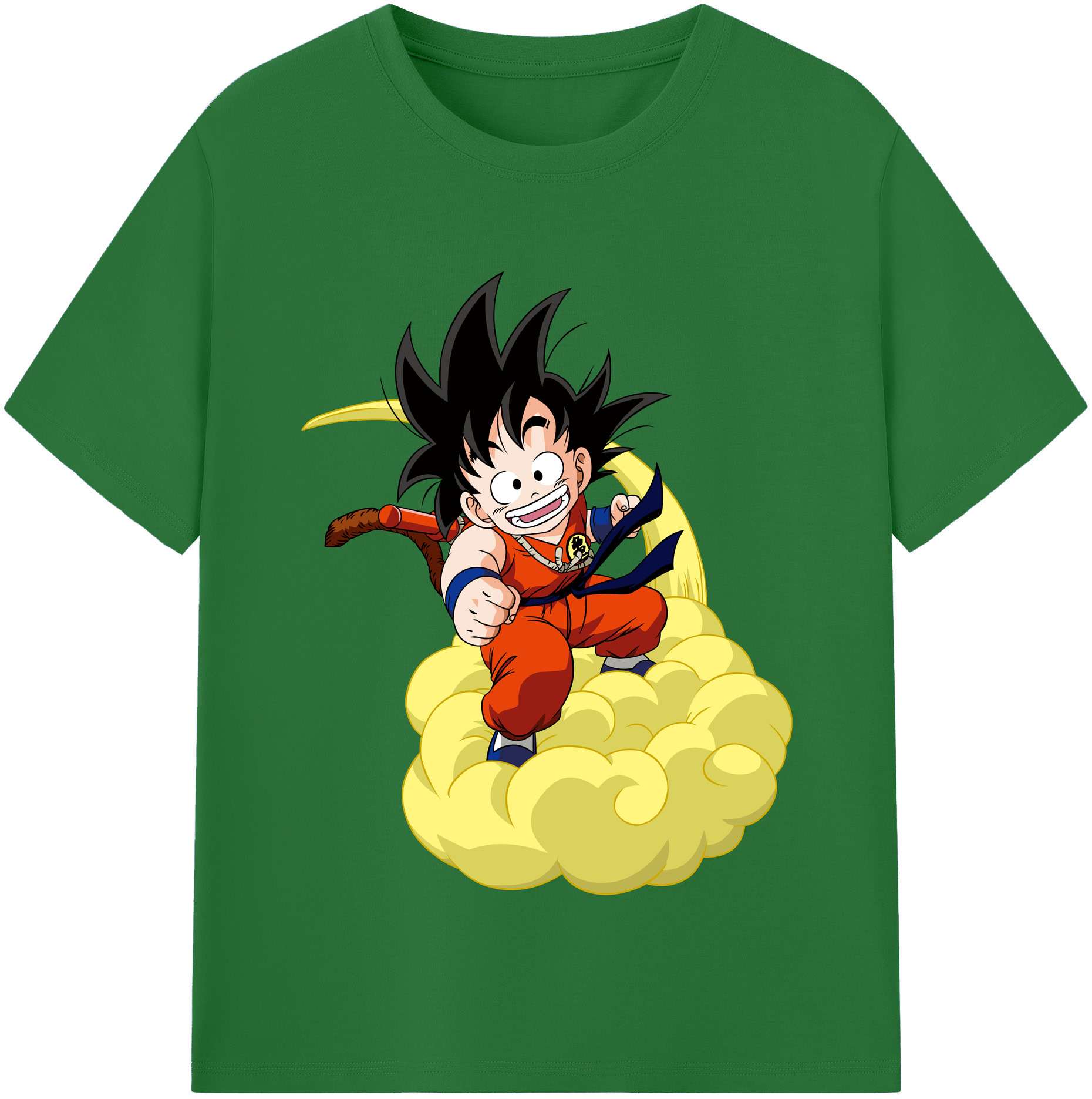 （画像用） ドラゴンボール 孫悟空（そん ごくう）Son Goku カカロット DRAGON BALL Kakarotto 綿100％半袖Tシャツ（フロントプリント）