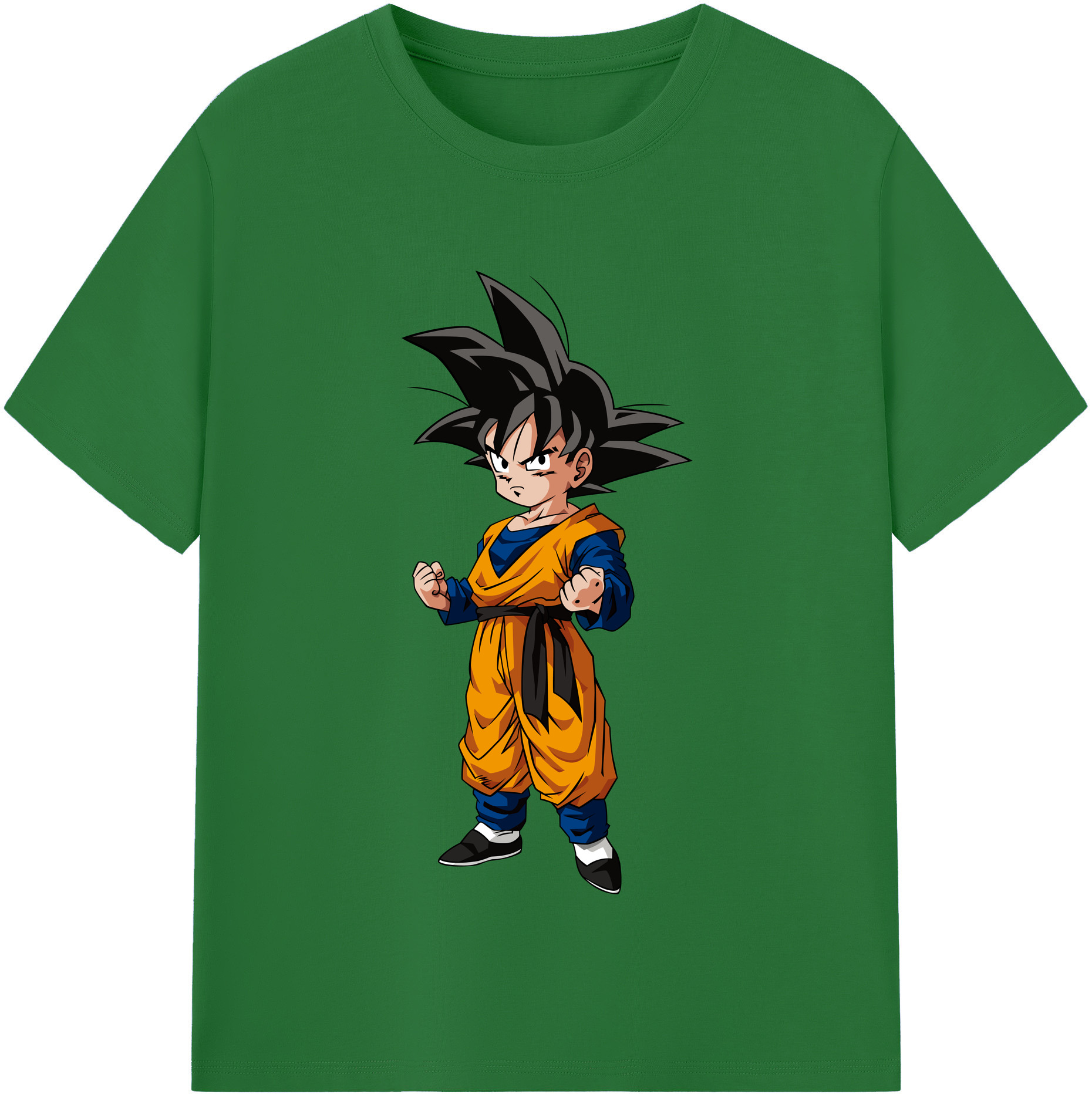 （画像用） ドラゴンボール 孫悟空（そん ごくう）Son Goku カカロット DRAGON BALL Kakarotto 綿100％半袖Tシャツ（フロントプリント）