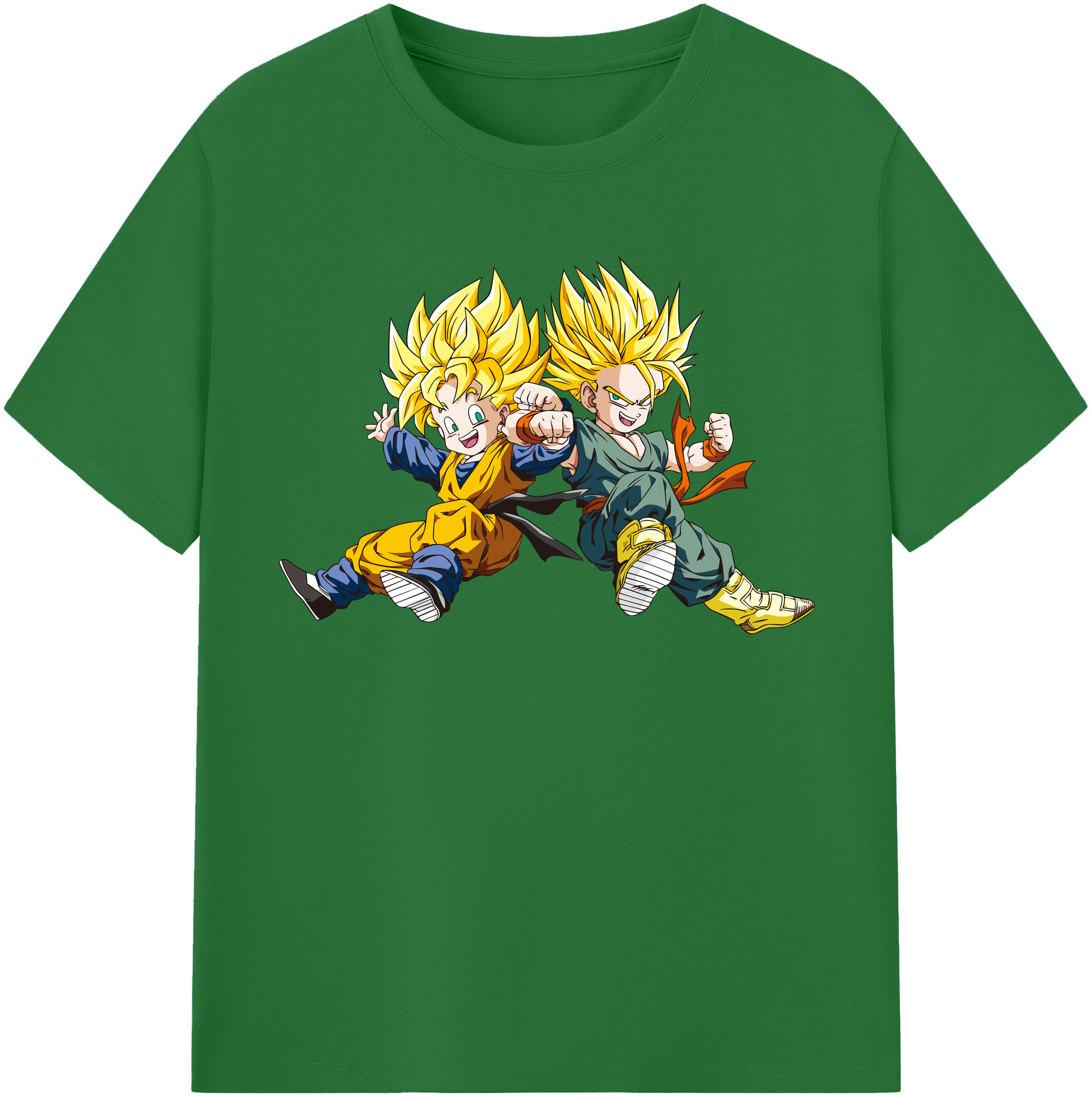 （画像用） ドラゴンボール 孫悟空（そん ごくう）Son Goku カカロット DRAGON BALL Kakarotto 綿100％半袖Tシャツ（フロントプリント）
