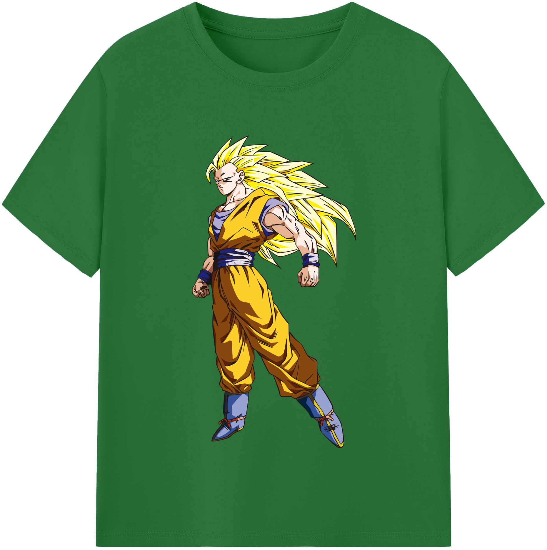 （画像用） ドラゴンボール 孫悟空（そん ごくう）Son Goku カカロット DRAGON BALL Kakarotto 綿100％半袖Tシャツ（フロントプリント）