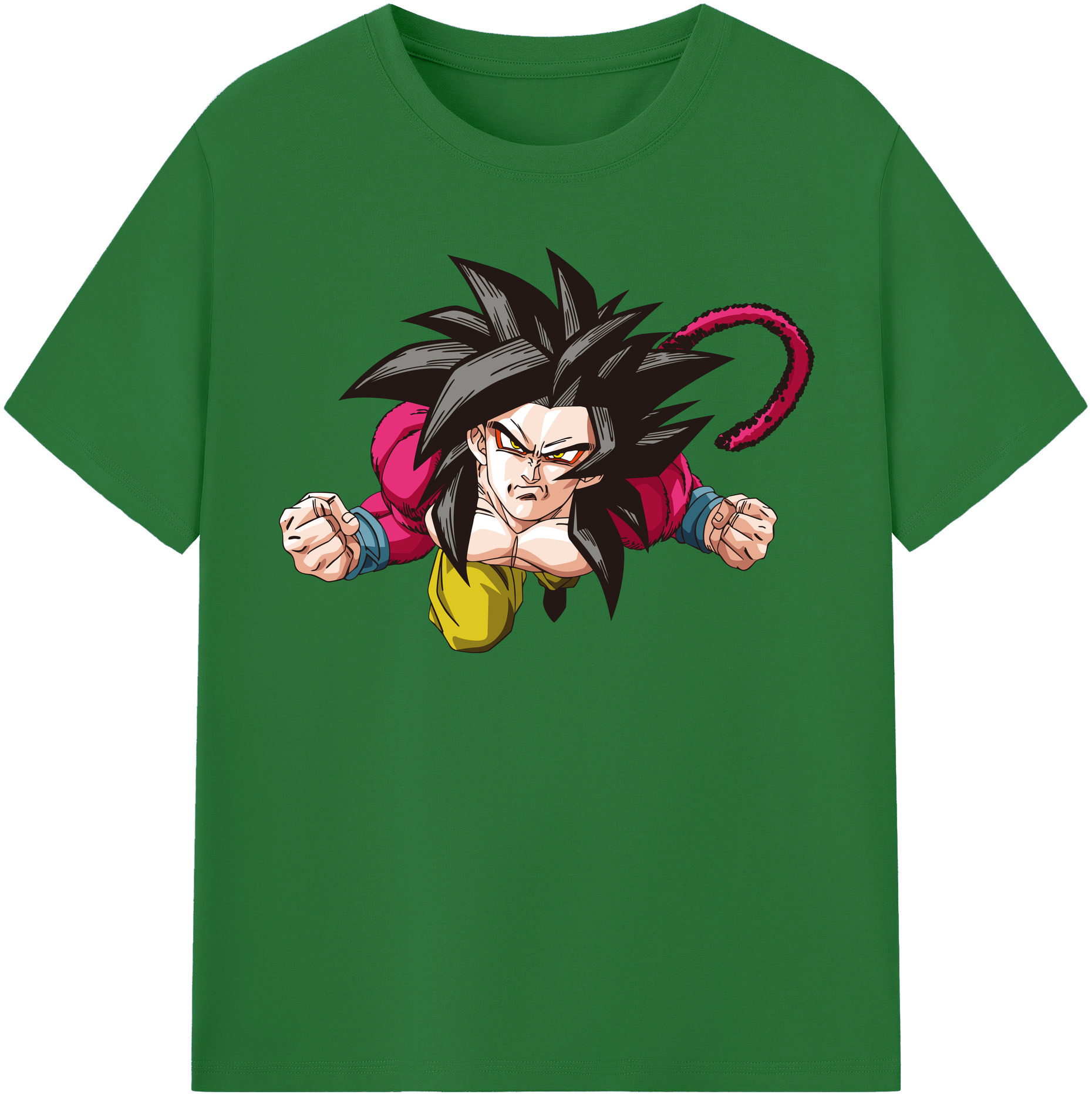 （画像用） ドラゴンボール 孫悟空（そん ごくう）Son Goku カカロット DRAGON BALL Kakarotto 綿100％半袖Tシャツ（フロントプリント）