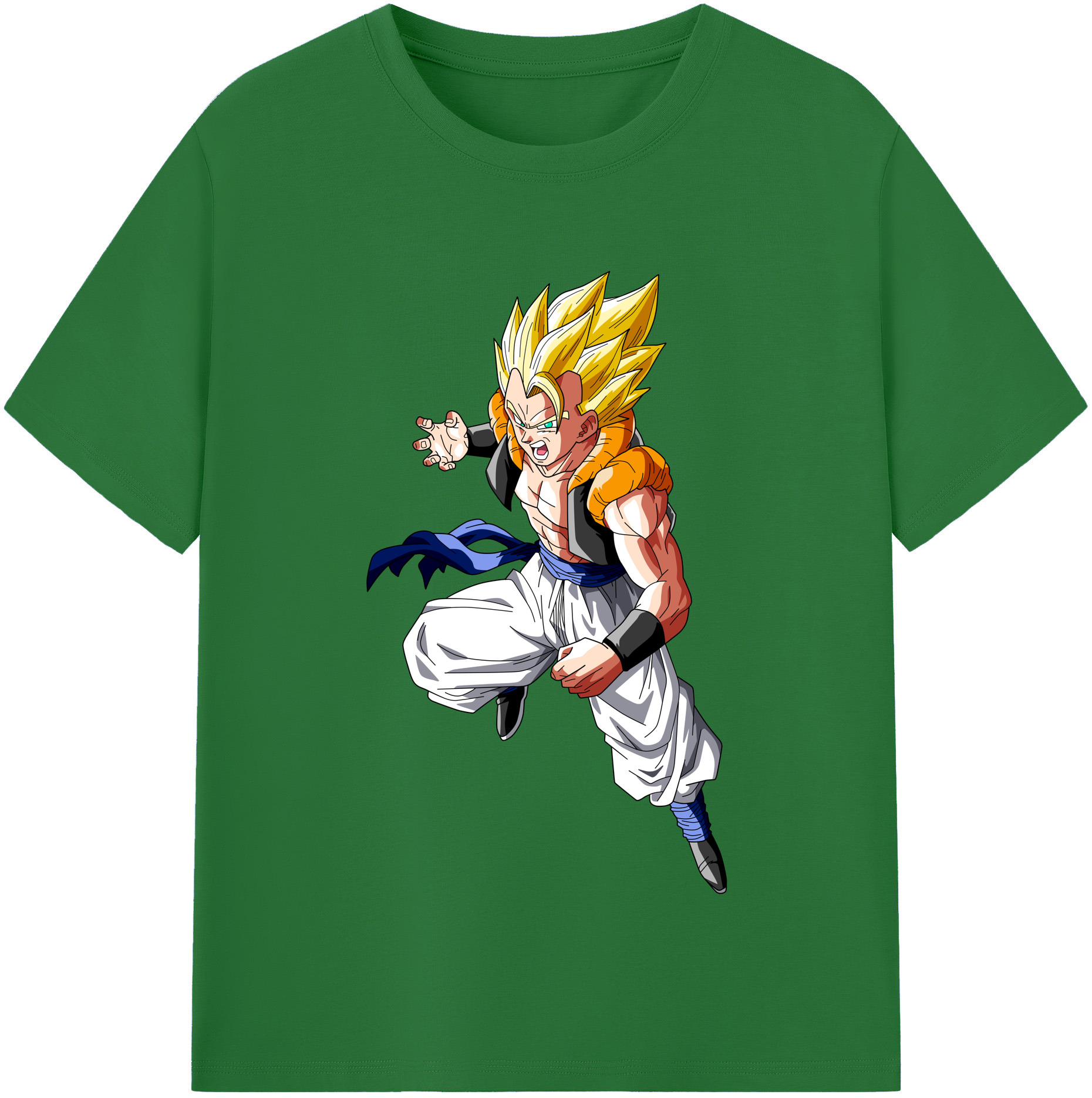 （画像用） ドラゴンボール ベジータ四世（Bejīta Yonsei）DRAGON BALL Vegeta IV 綿100％半袖Tシャツ（フロントプリント）