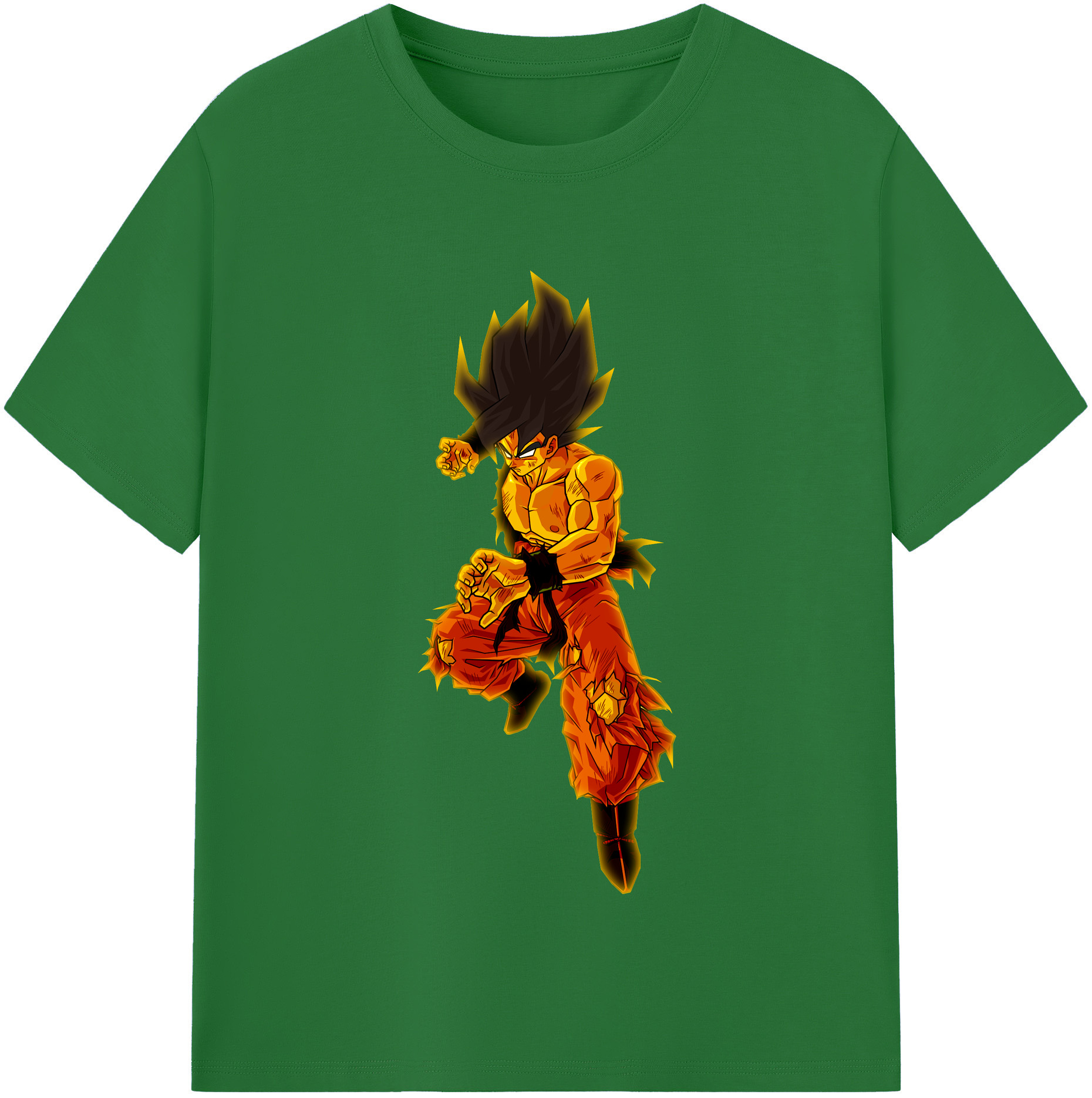 （画像用） ドラゴンボール 孫 悟飯（そんごはん）DRAGON BALL Son Gohan 綿100％半袖Tシャツ（フロントプリント）