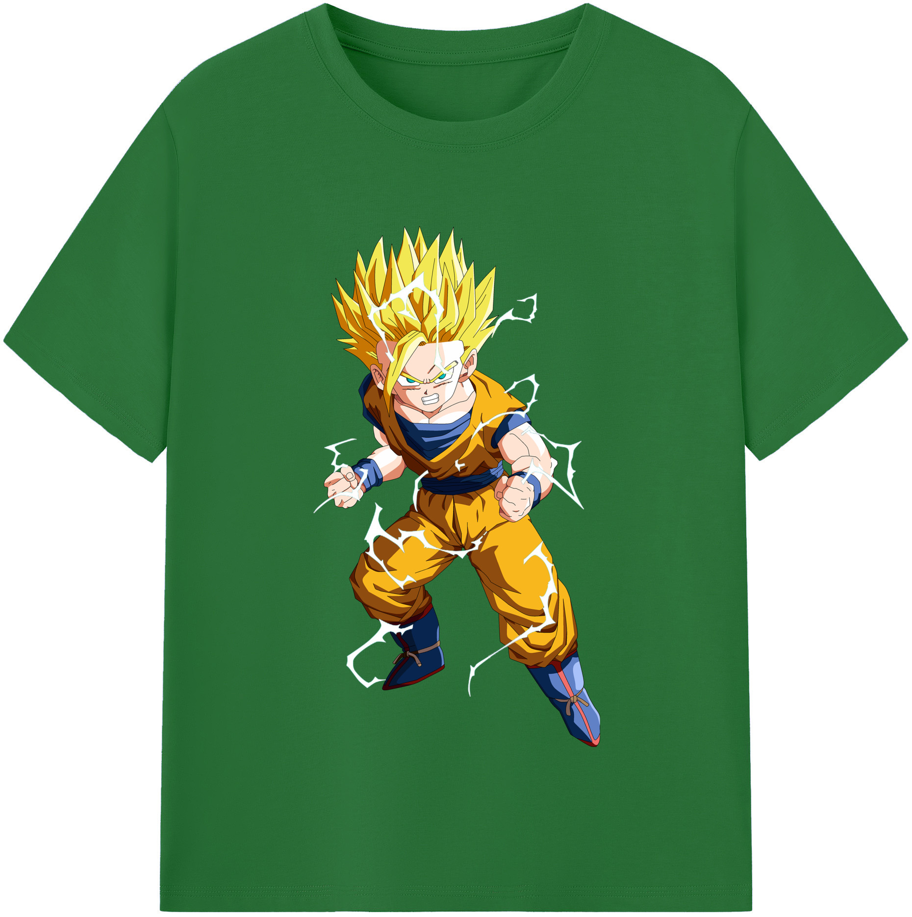 （画像用） ドラゴンボール 孫 悟飯（そんごはん）DRAGON BALL Son Gohan 綿100％半袖Tシャツ（フロントプリント）
