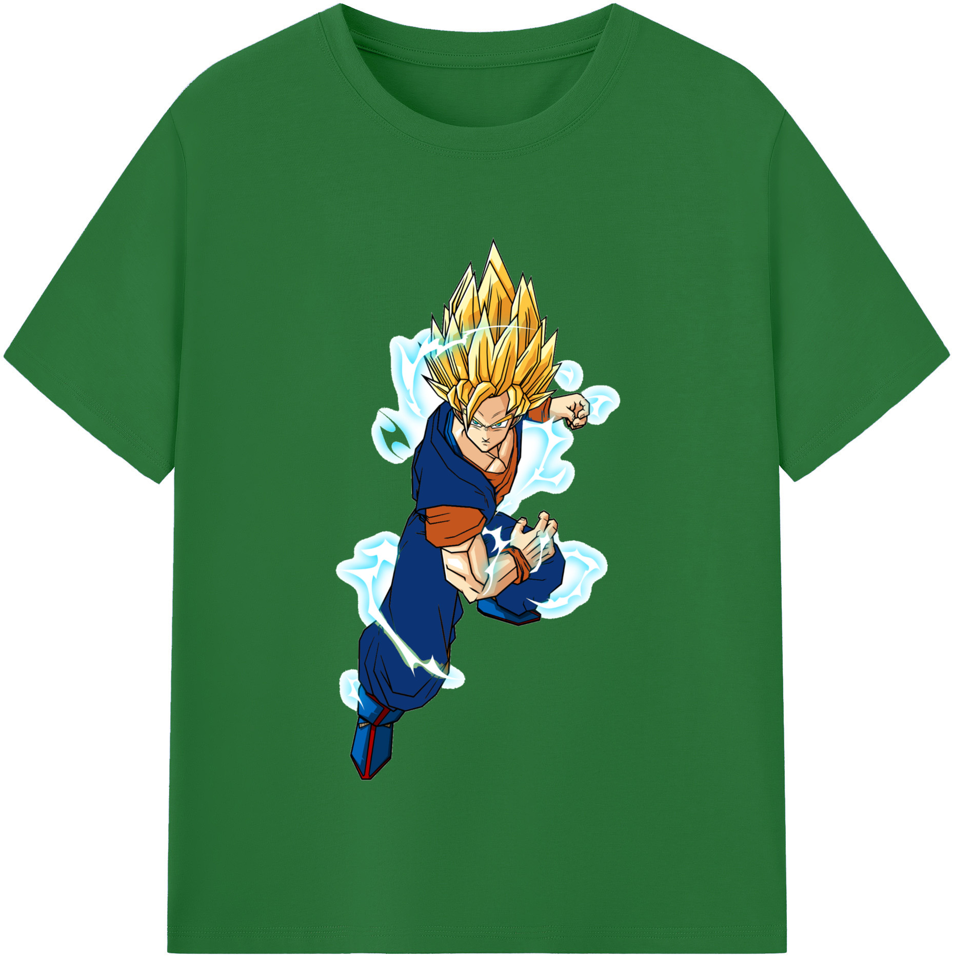 （画像用） ドラゴンボール 孫 悟飯（そんごはん）DRAGON BALL Son Gohan 綿100％半袖Tシャツ（フロントプリント）