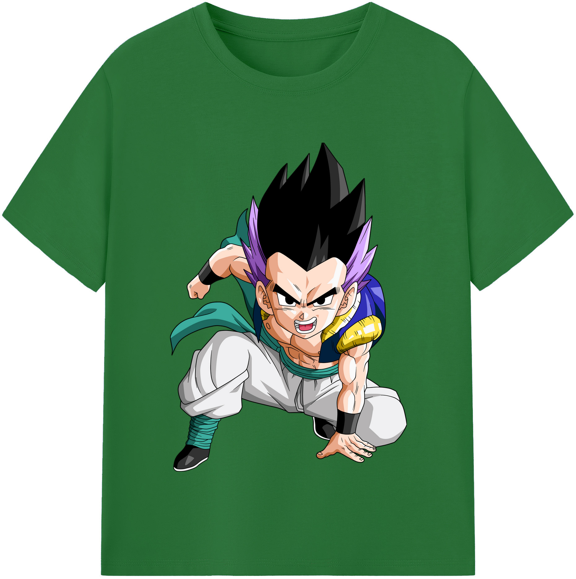 （画像用） ドラゴンボール 孫 悟飯（そんごはん）DRAGON BALL Son Gohan 綿100％半袖Tシャツ（フロントプリント）