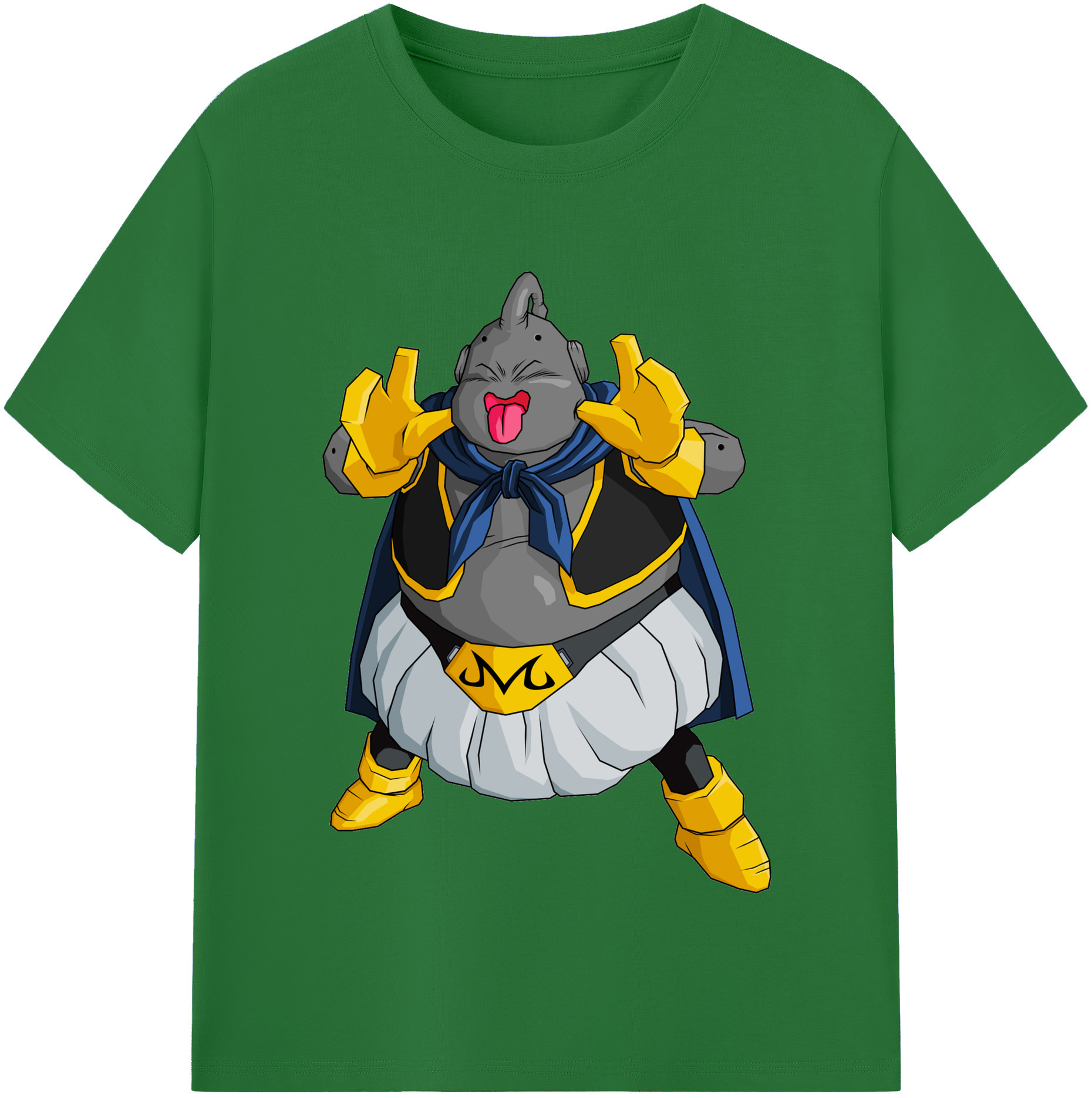 （画像用） ドラゴンボール 魔人ブウ DRAGON BALL Majin Buu 綿100％半袖Tシャツ（フロントプリント）