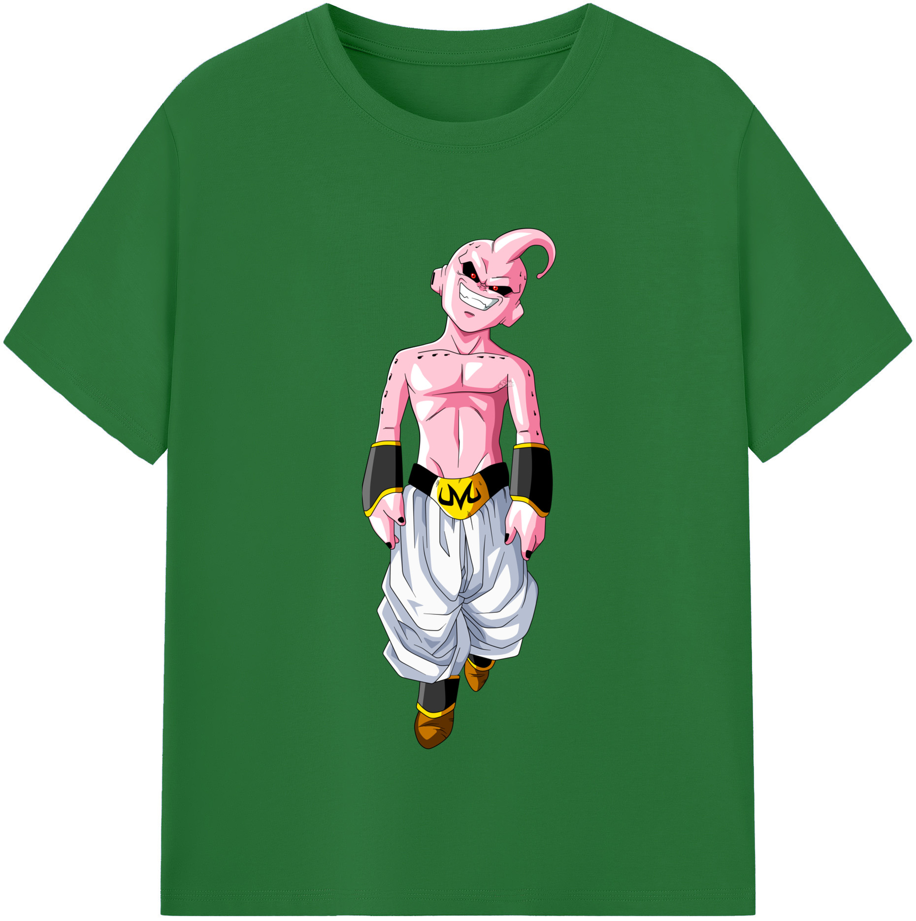 （画像用） ドラゴンボール 魔人ブウ DRAGON BALL Majin Buu 綿100％半袖Tシャツ（フロントプリント）