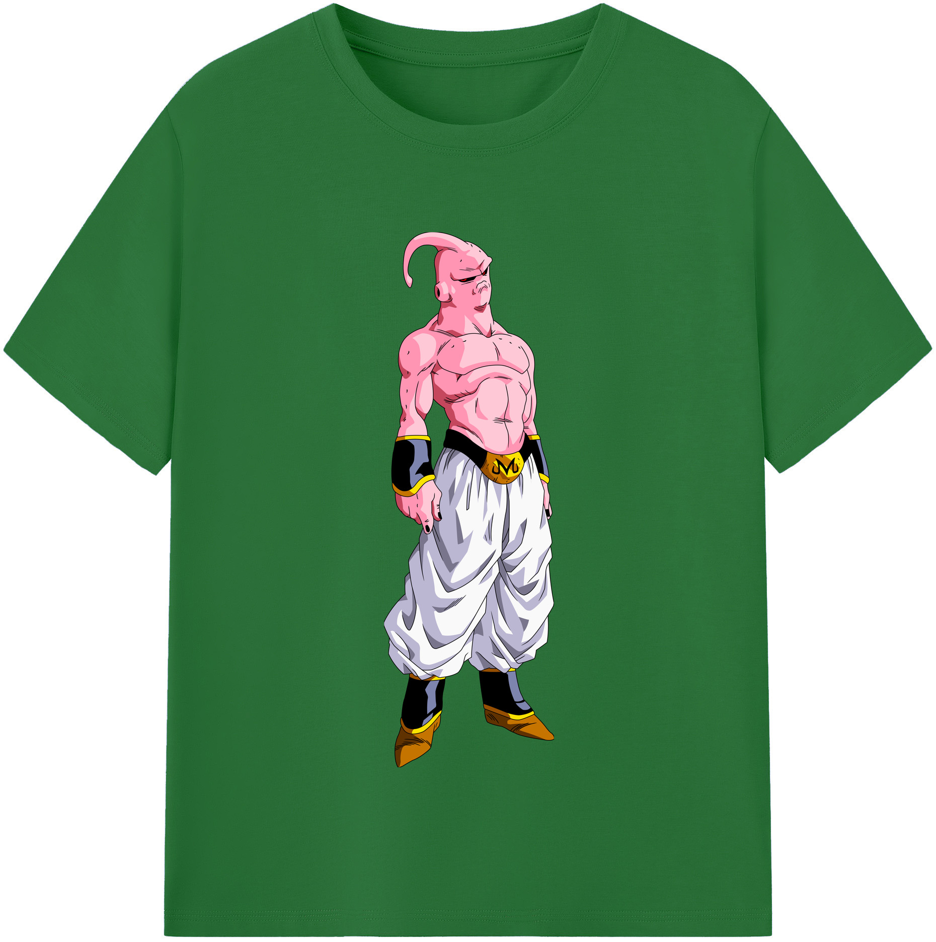 （画像用） ドラゴンボール 魔人ブウ DRAGON BALL Majin Buu 綿100％半袖Tシャツ（フロントプリント）