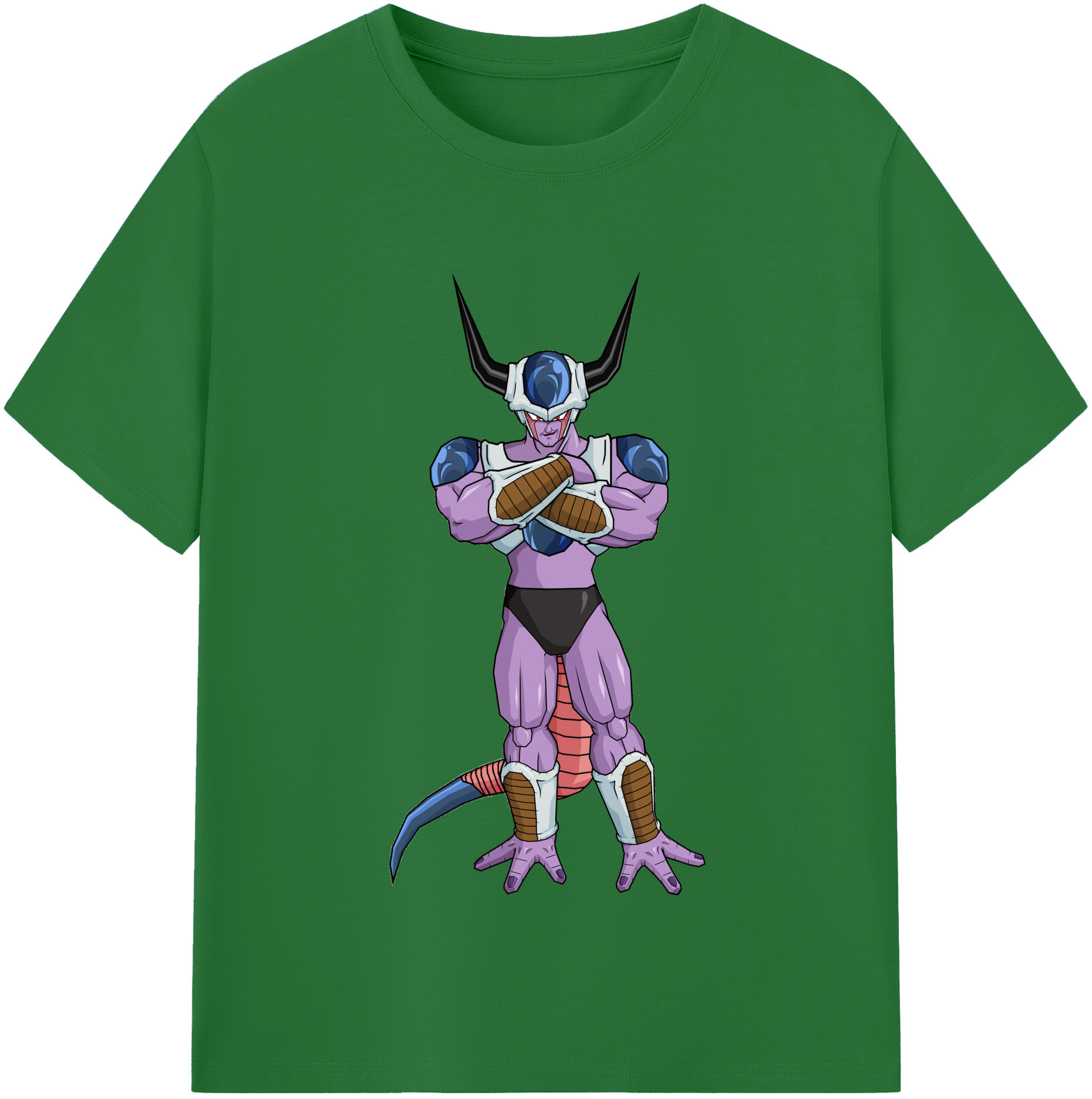 （画像用） ドラゴンボール フリーザ DRAGON BALL Frieza 綿100％半袖Tシャツ（フロントプリント）