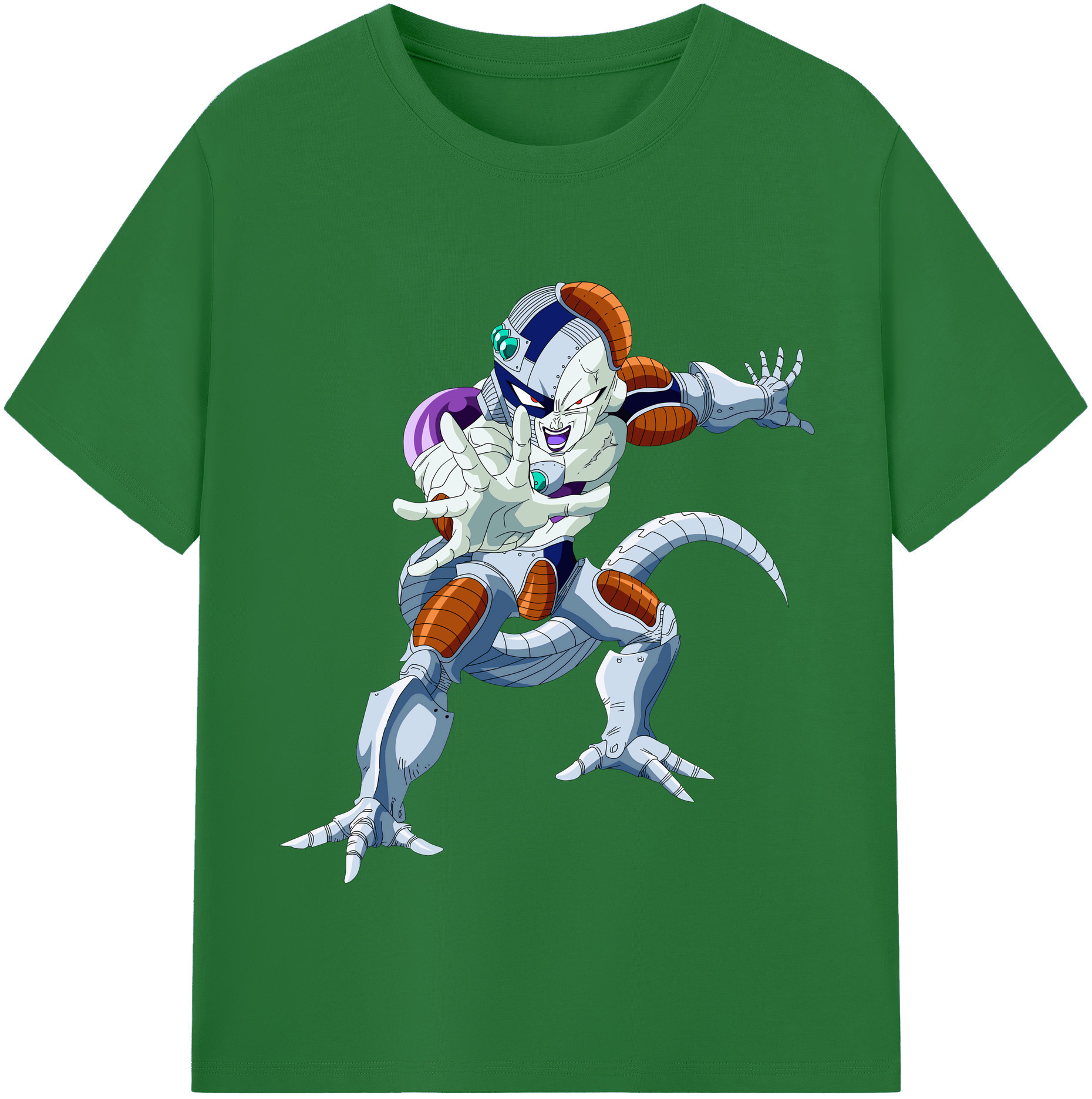 （画像用） ドラゴンボール フリーザ DRAGON BALL Frieza 綿100％半袖Tシャツ（フロントプリント）