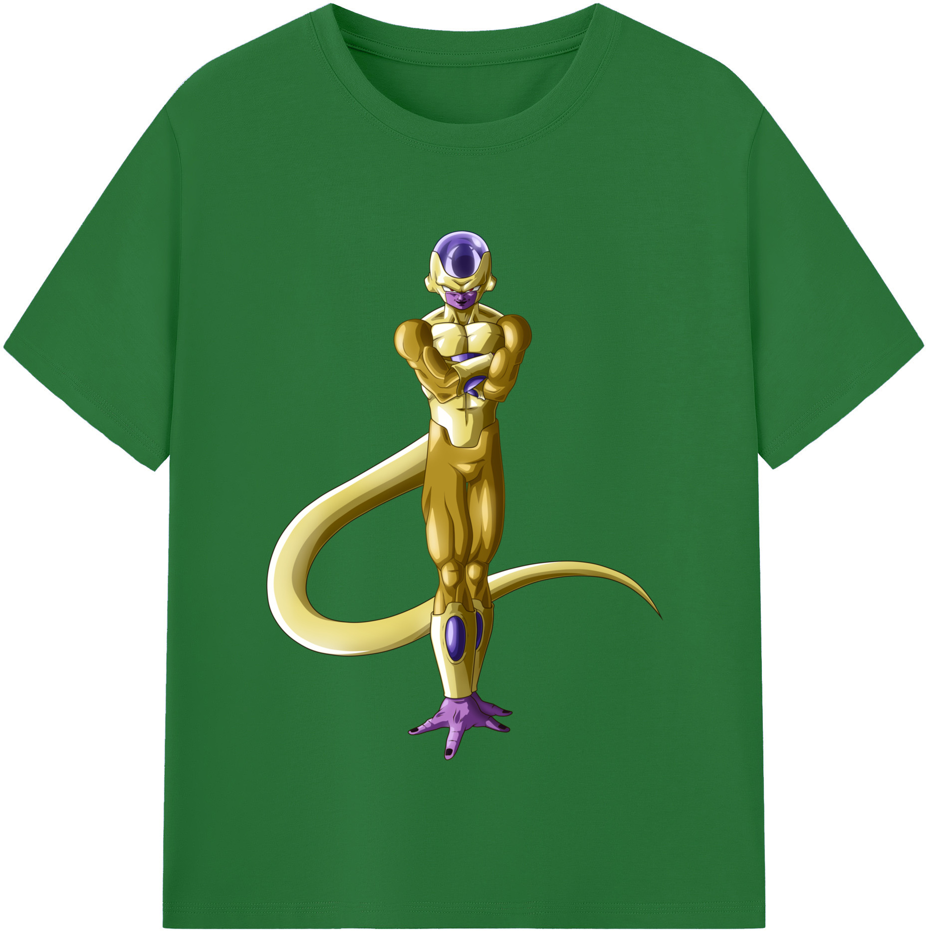 （画像用） ドラゴンボール フリーザ DRAGON BALL Frieza 綿100％半袖Tシャツ（フロントプリント）