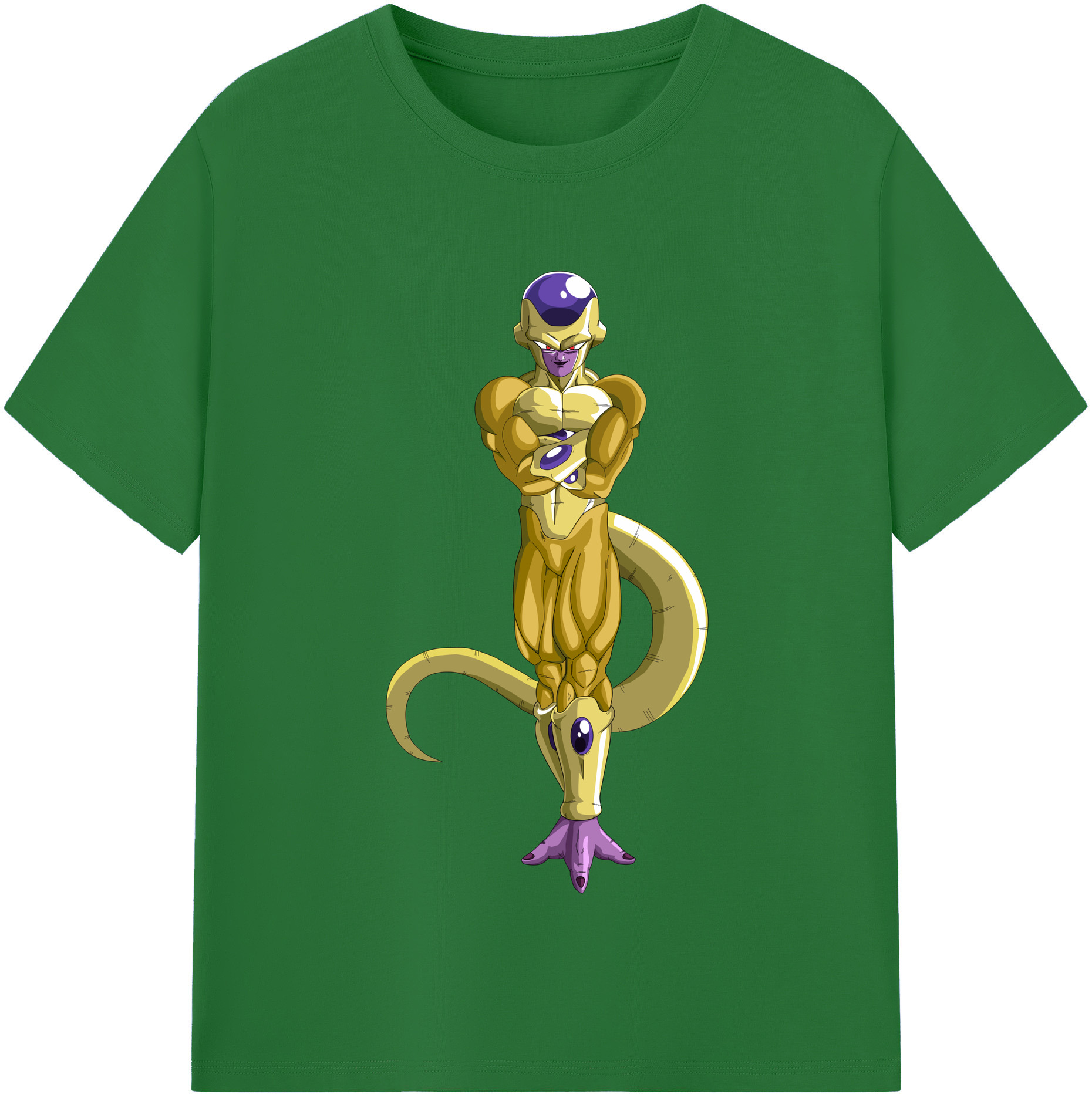 （画像用） ドラゴンボール フリーザ DRAGON BALL Frieza 綿100％半袖Tシャツ（フロントプリント）