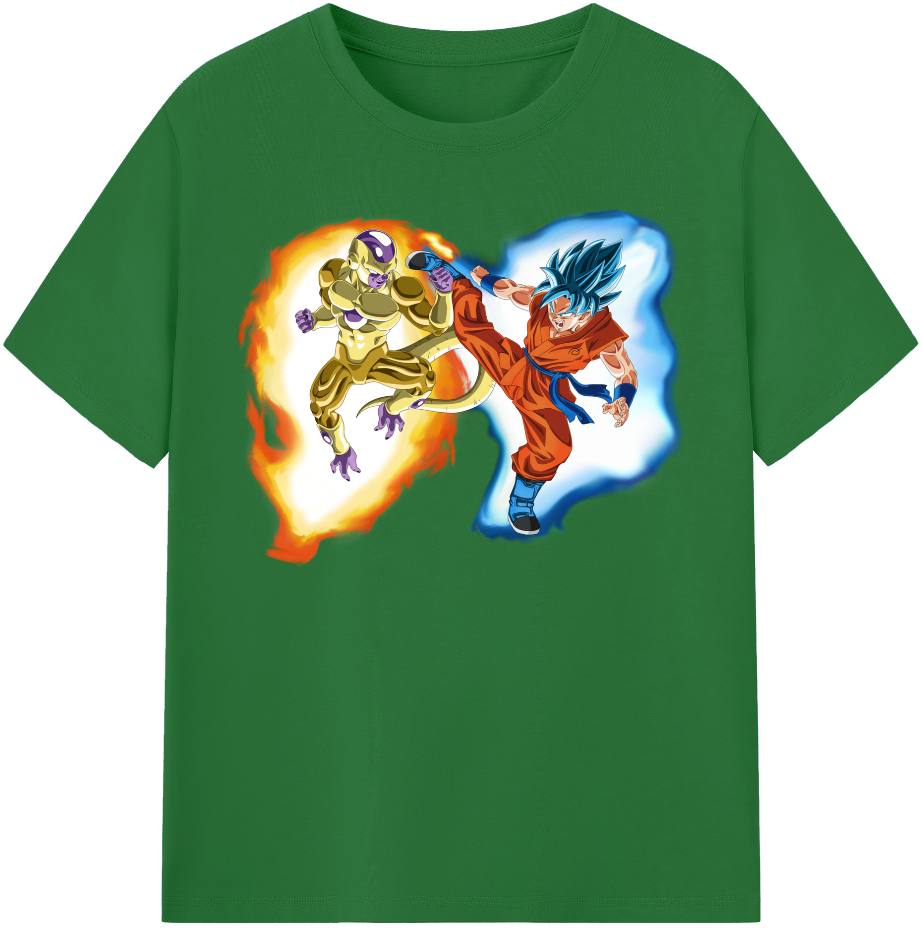 （画像用） ドラゴンボール フリーザ DRAGON BALL Frieza 綿100％半袖Tシャツ（フロントプリント）