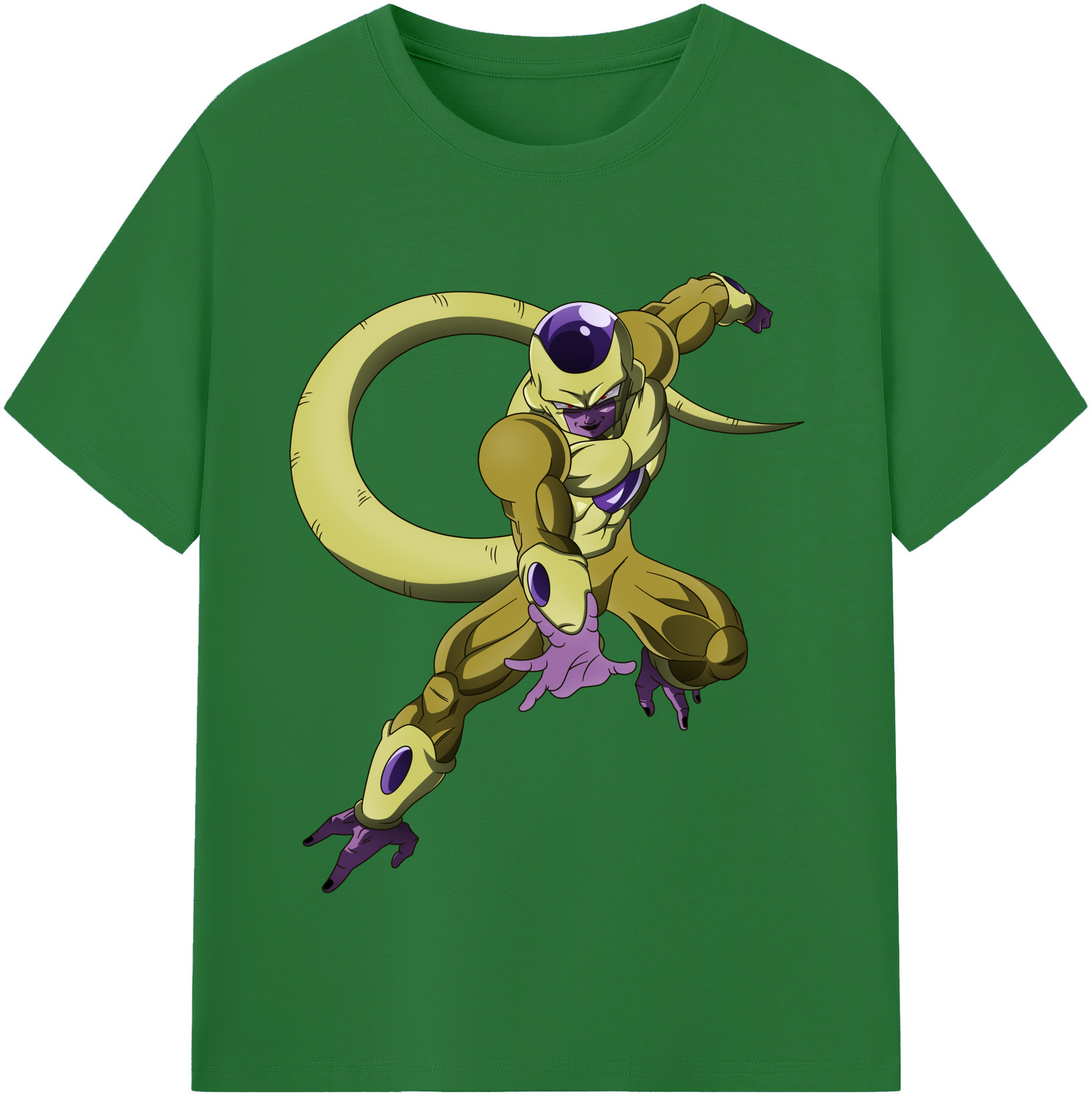 （画像用） ドラゴンボール フリーザ DRAGON BALL Frieza 綿100％半袖Tシャツ（フロントプリント）