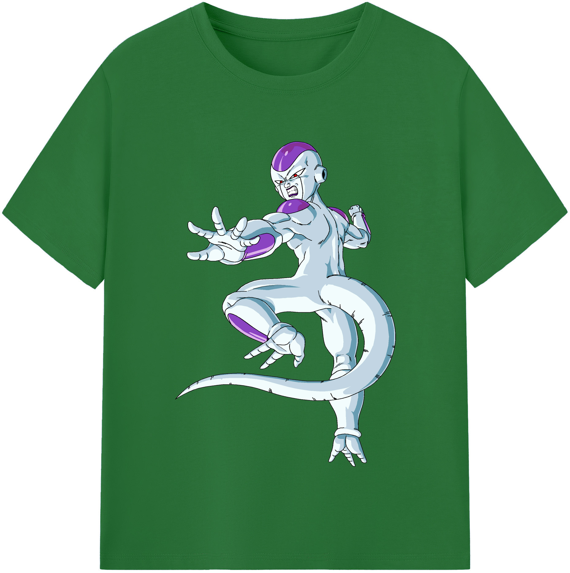 （画像用） ドラゴンボール フリーザ DRAGON BALL Frieza 綿100％半袖Tシャツ（フロントプリント）