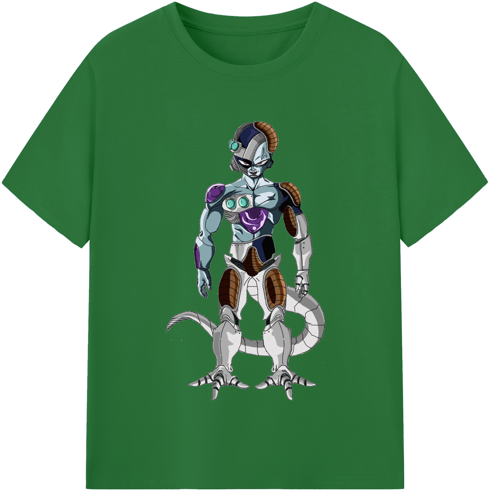 （画像用） ドラゴンボール クウラ DRAGON BALL Cooler Coora 綿100％半袖Tシャツ（フロントプリント）