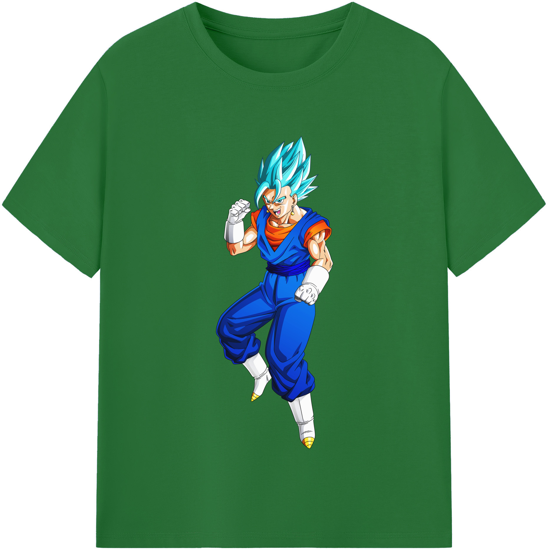 （画像用） ドラゴンボール ベジット DRAGON BALL Vegetto 綿100％半袖Tシャツ（フロントプリント）