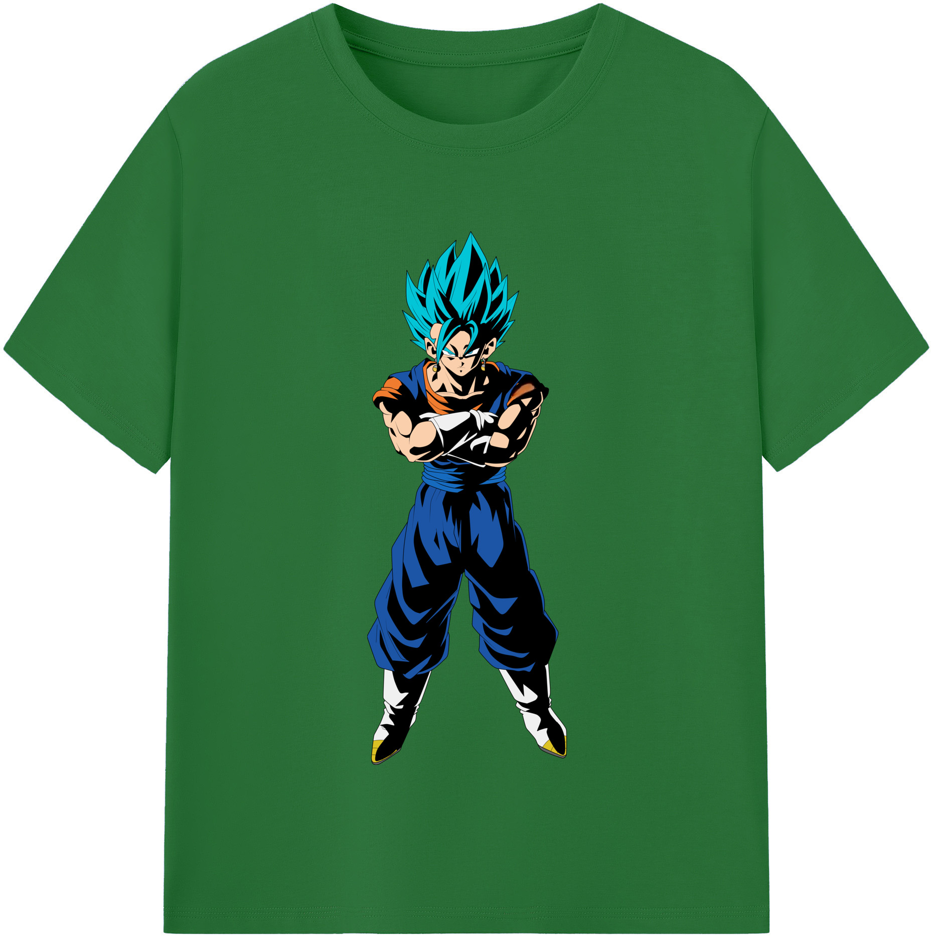 （画像用） ドラゴンボール ベジット DRAGON BALL Vegetto 綿100％半袖Tシャツ（フロントプリント）