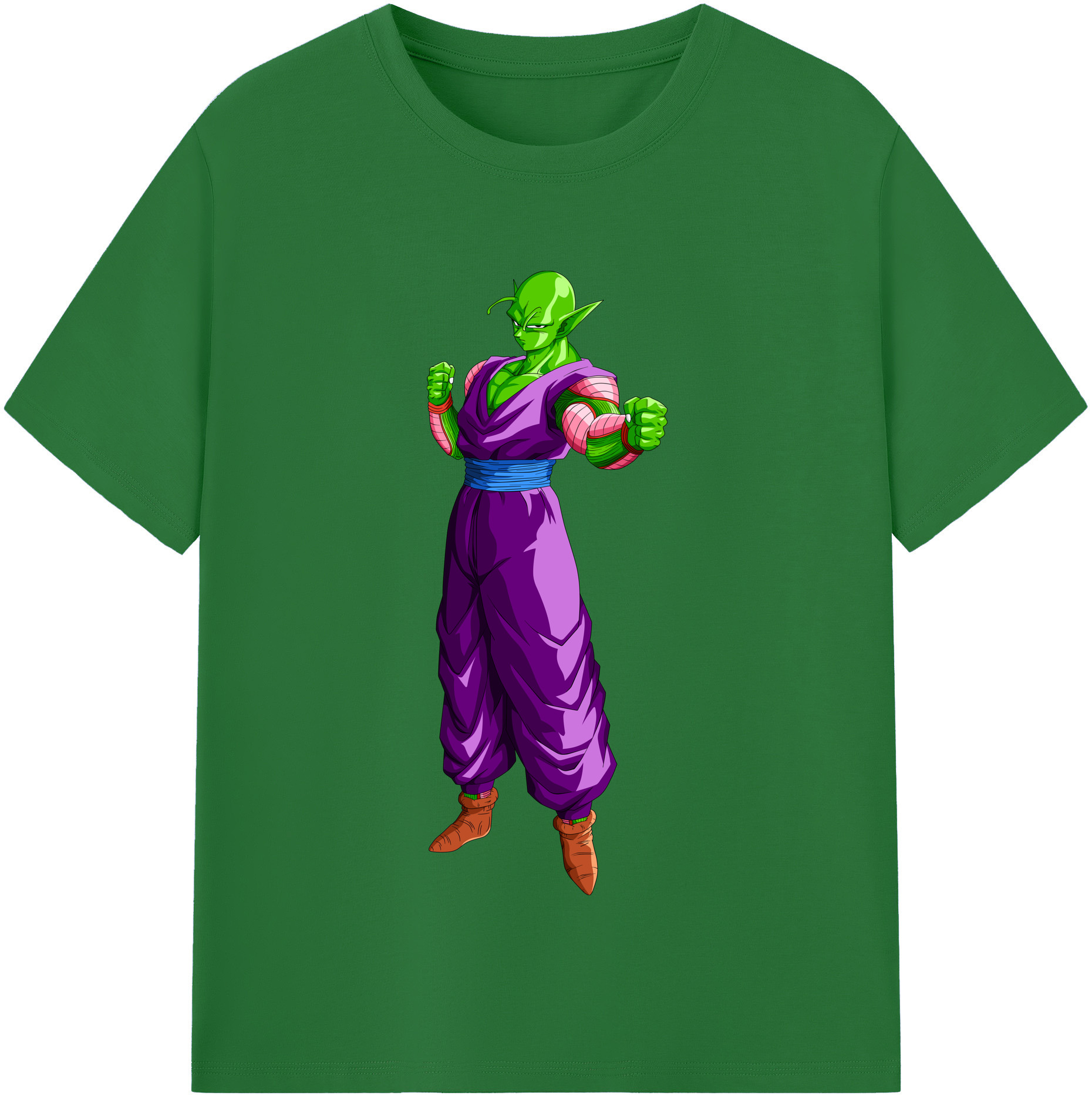 （画像用） ドラゴンボール ピッコロ DRAGON BALL Piccolo 綿100％半袖Tシャツ（フロントプリント）